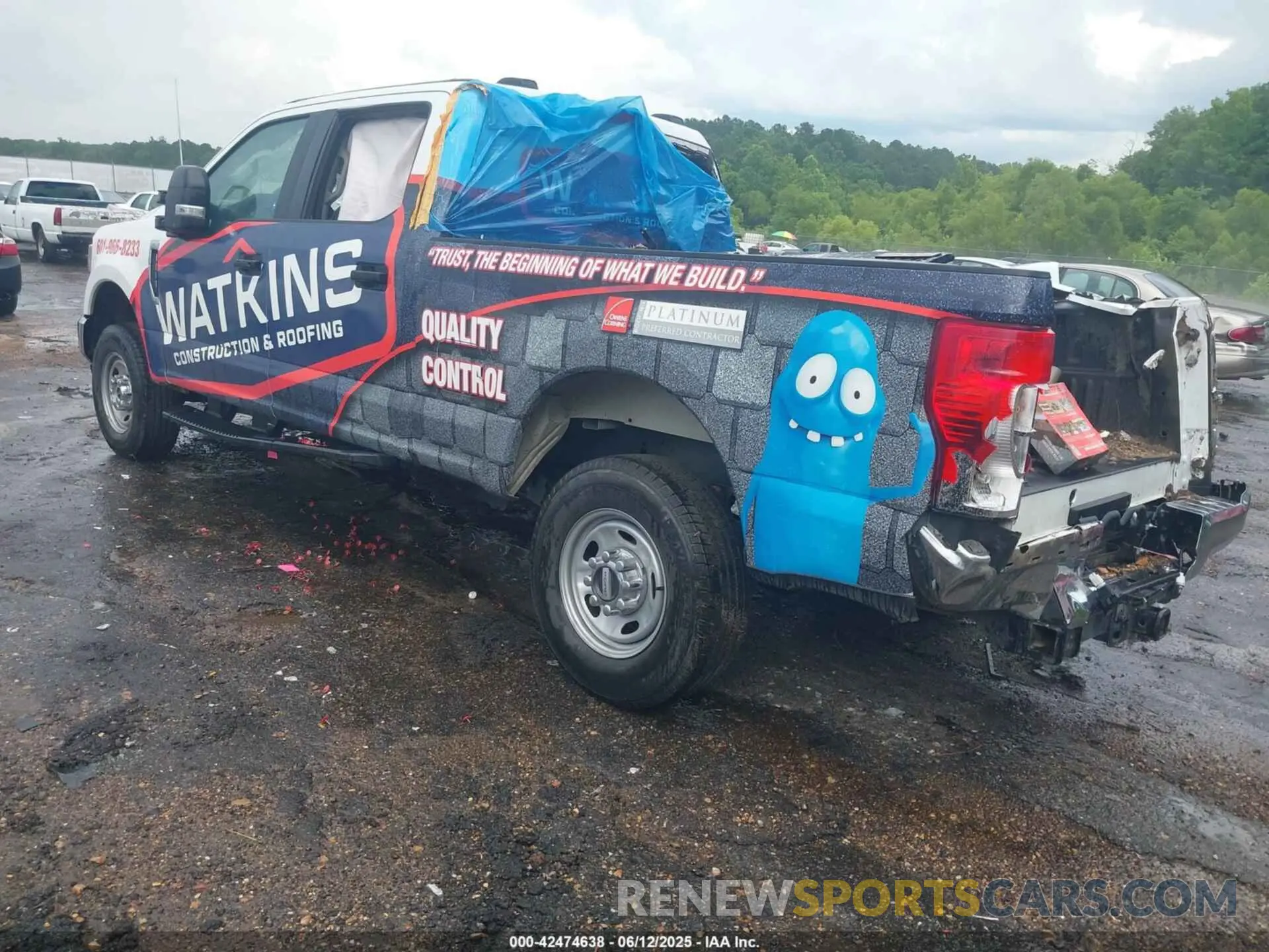 3 Photograph of a damaged car 1FT7W2B67NEF62742 FORD F-250 2022
