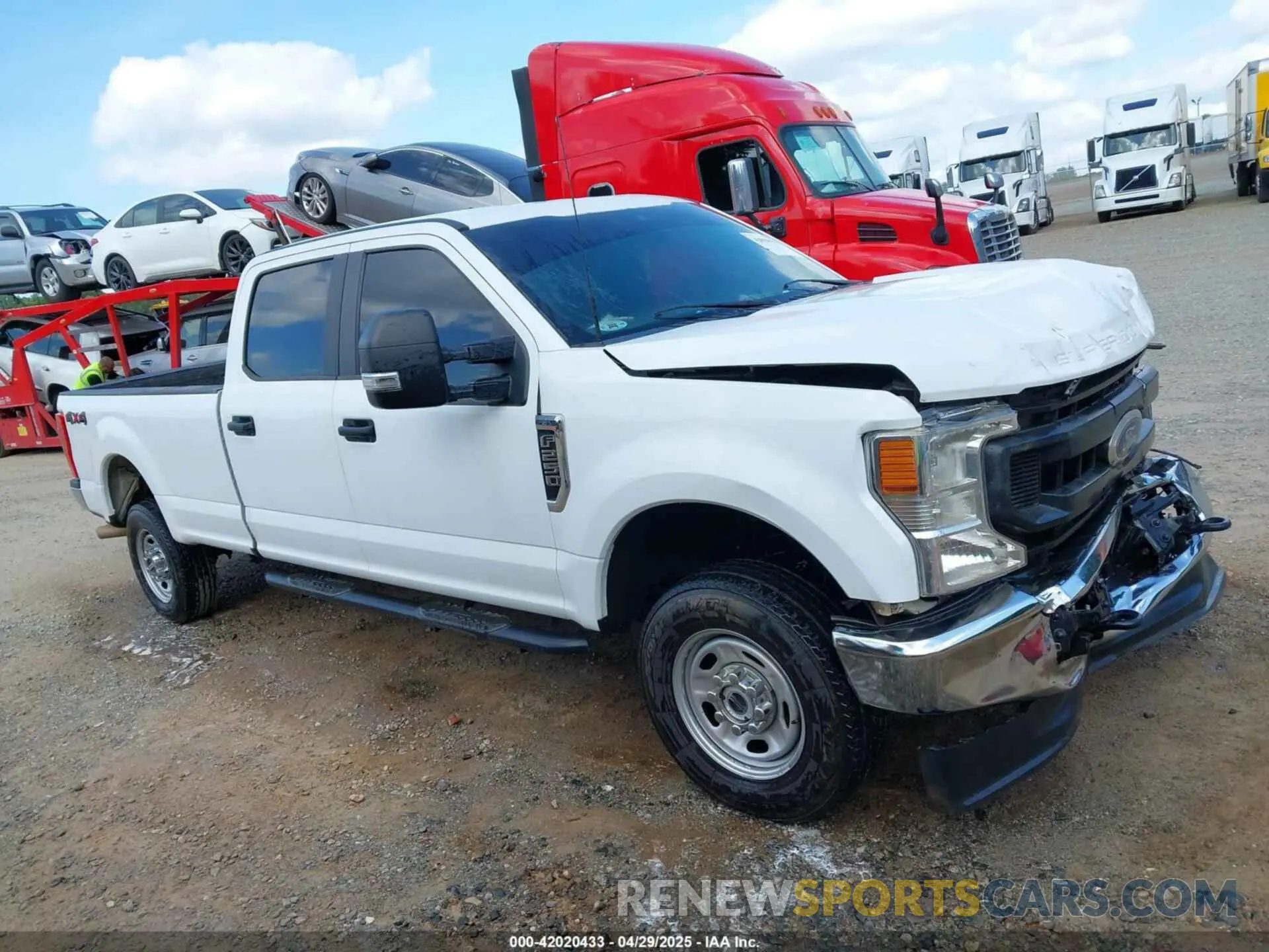 14 Photograph of a damaged car 1FT7W2B68NEF97337 FORD F-250 2022