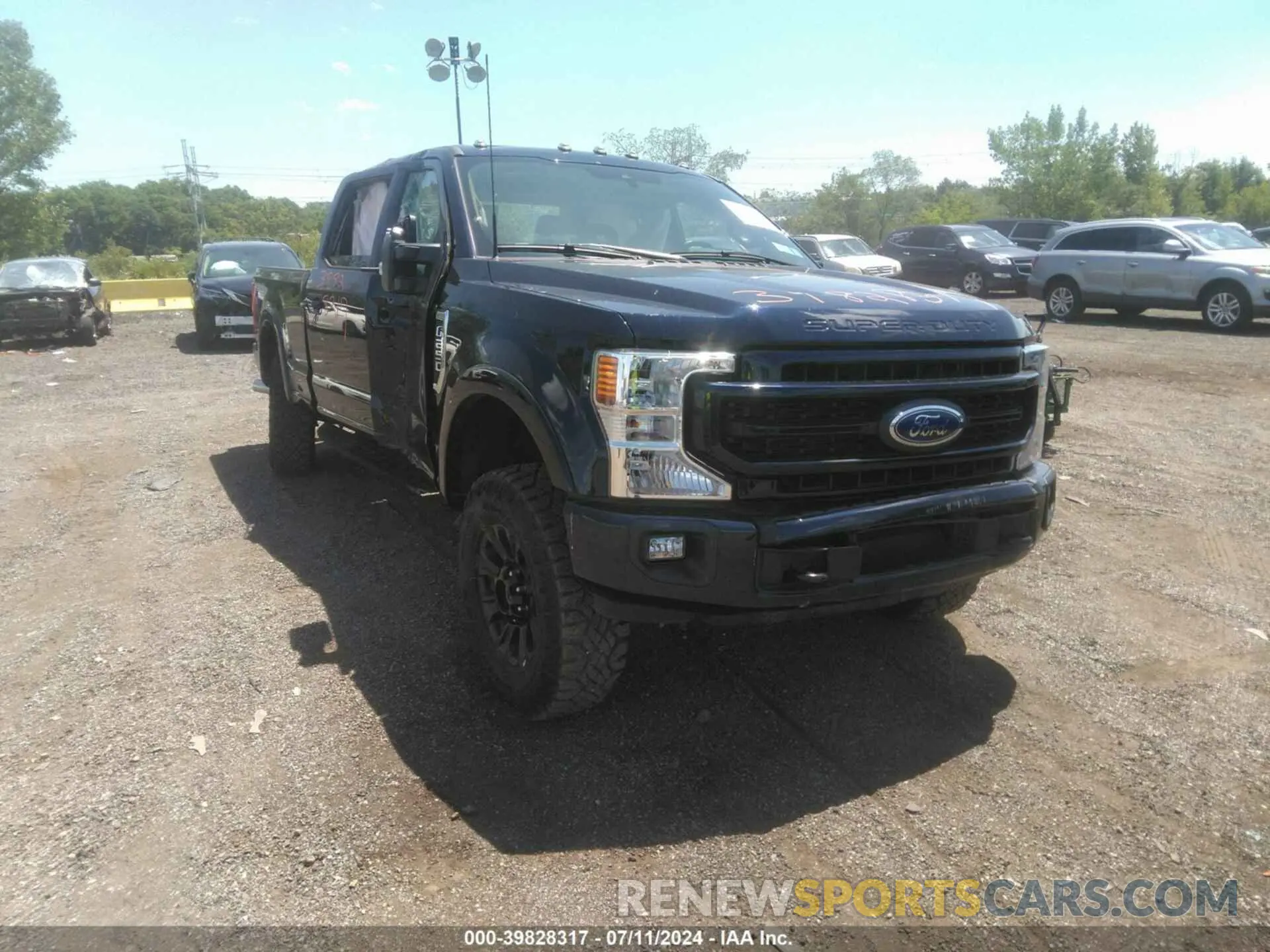 1 Photograph of a damaged car 1FT7W2BNXNEF72205 FORD F-250 2022