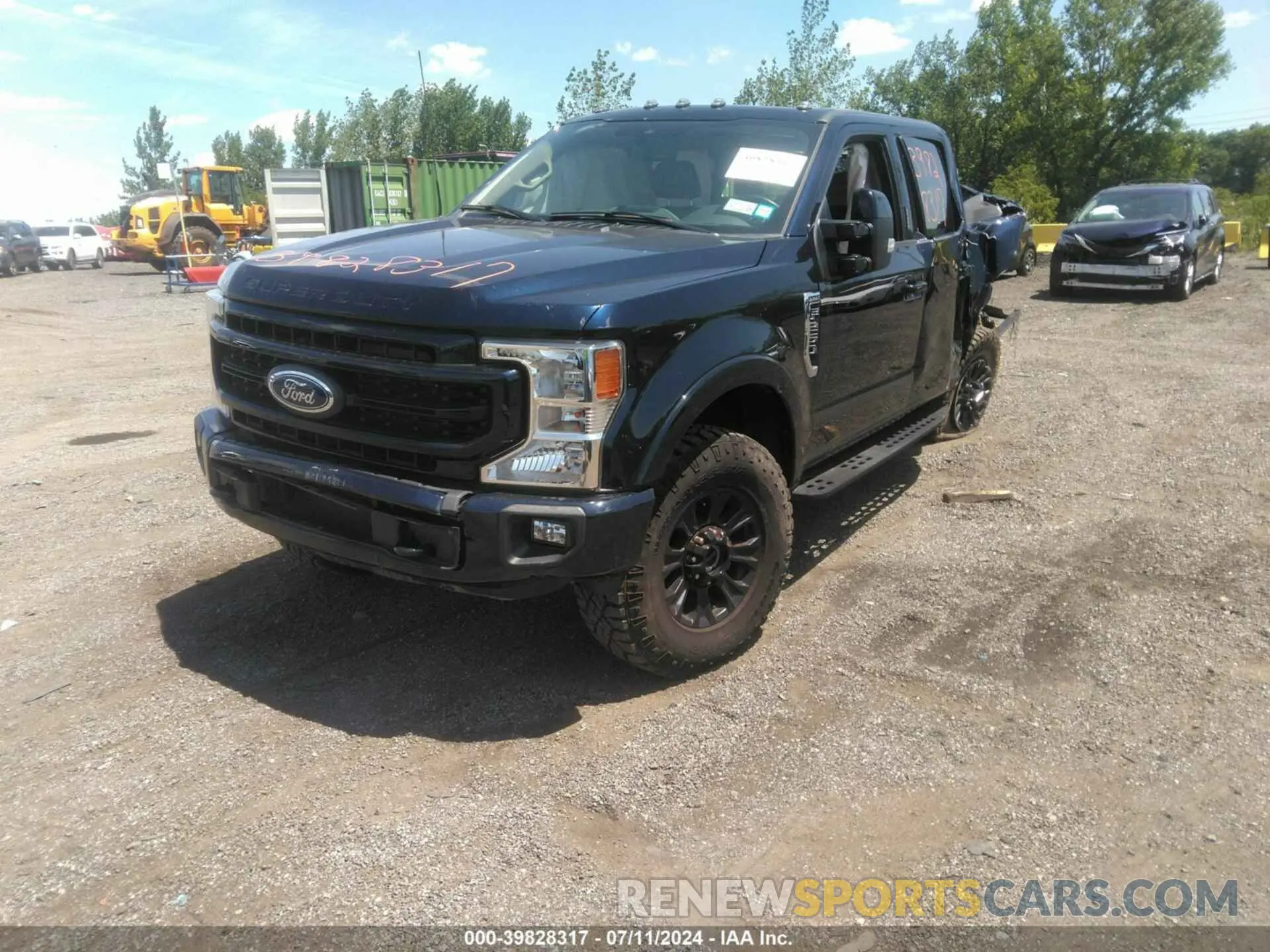 2 Photograph of a damaged car 1FT7W2BNXNEF72205 FORD F-250 2022