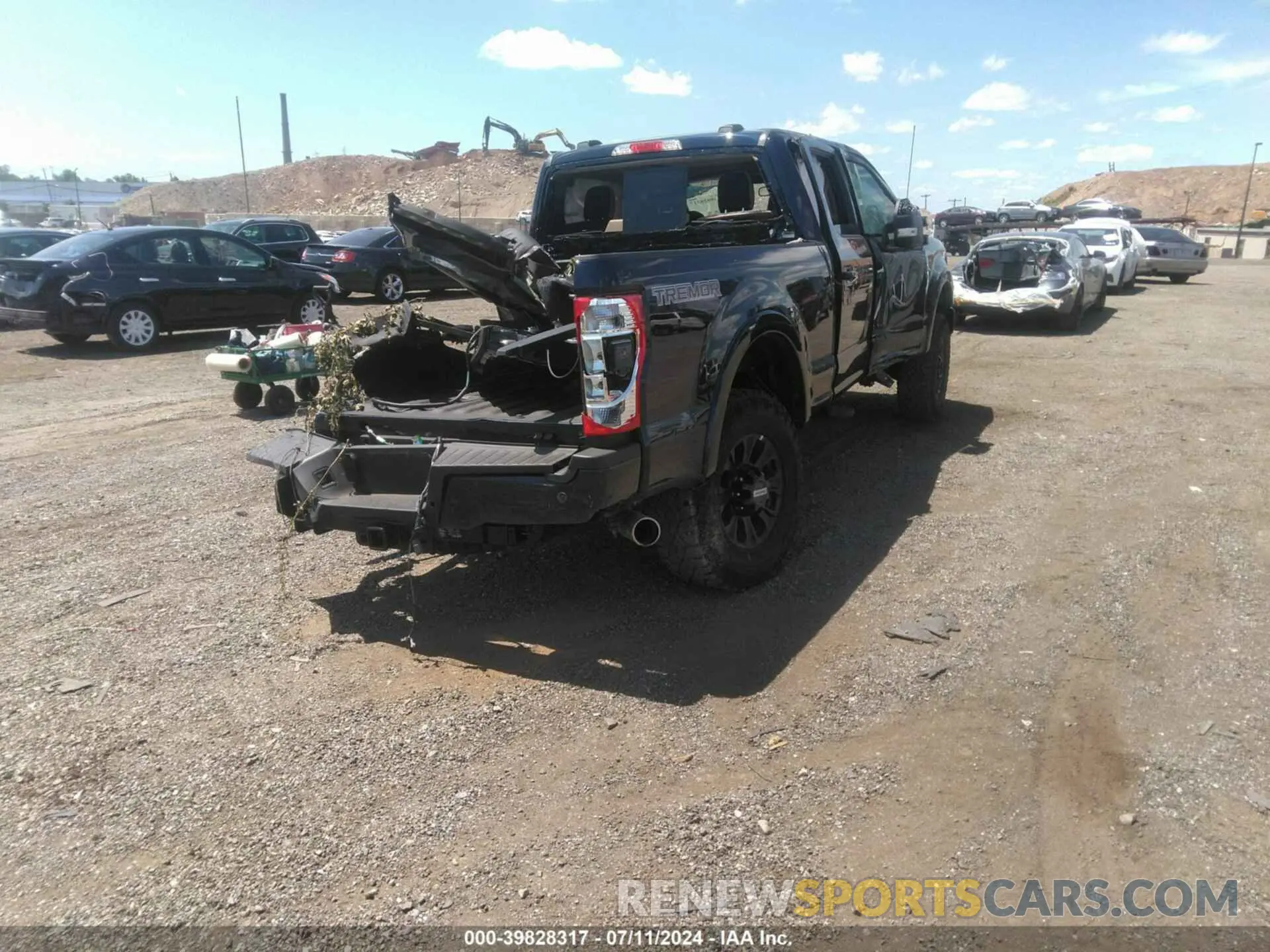 4 Photograph of a damaged car 1FT7W2BNXNEF72205 FORD F-250 2022
