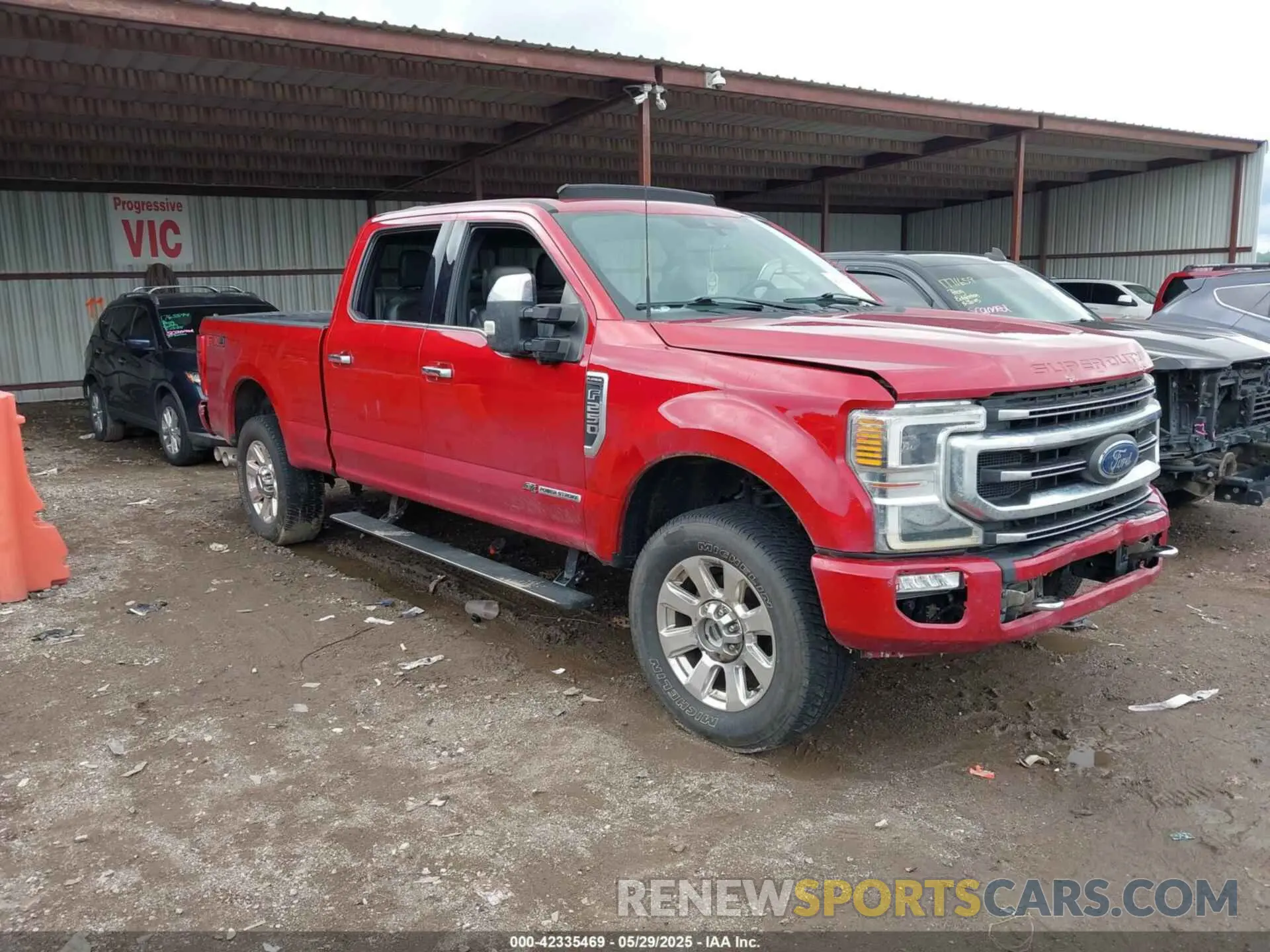 1 Photograph of a damaged car 1FT7W2BT0NED04388 FORD F-250 2022