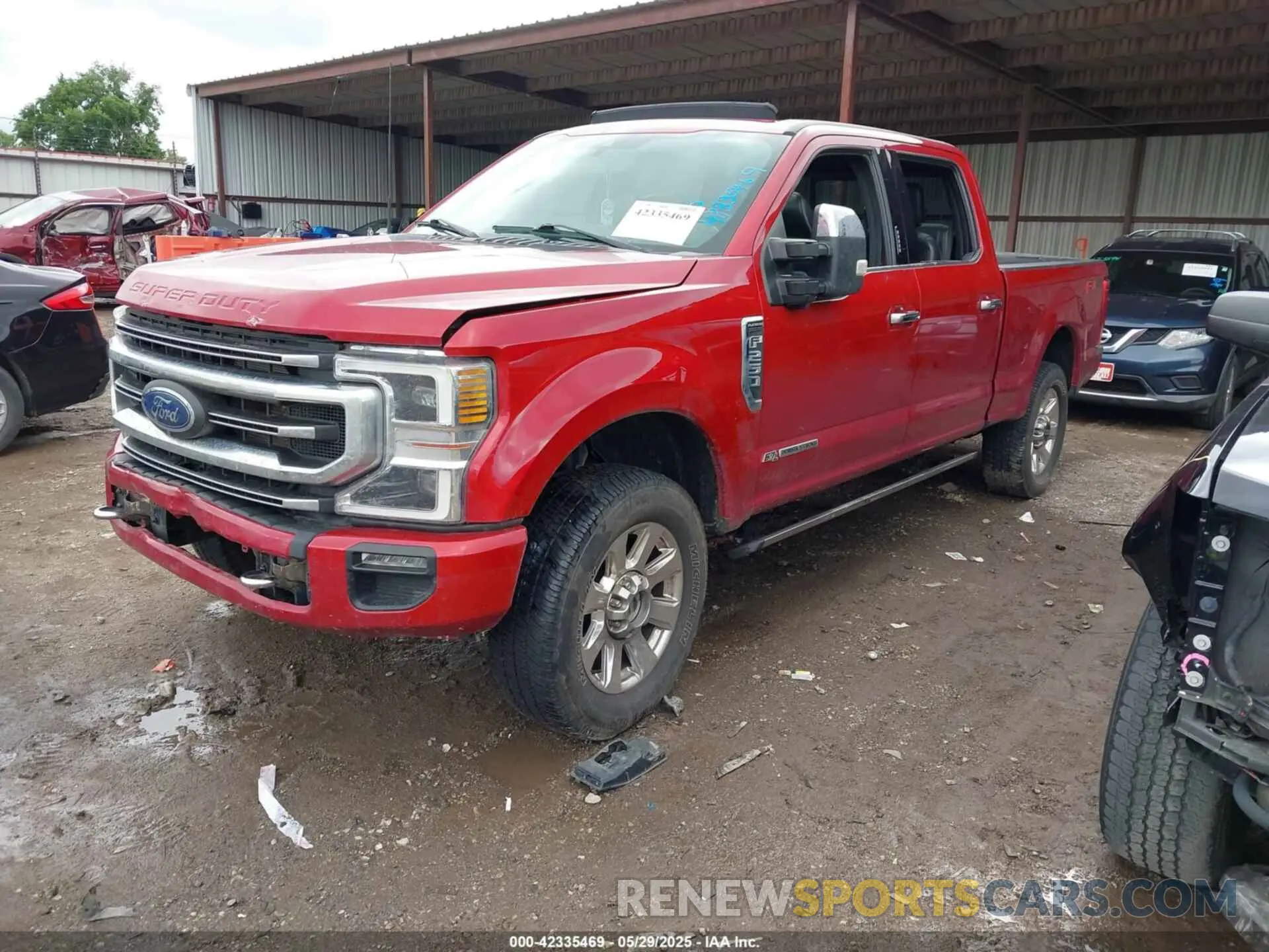 2 Photograph of a damaged car 1FT7W2BT0NED04388 FORD F-250 2022