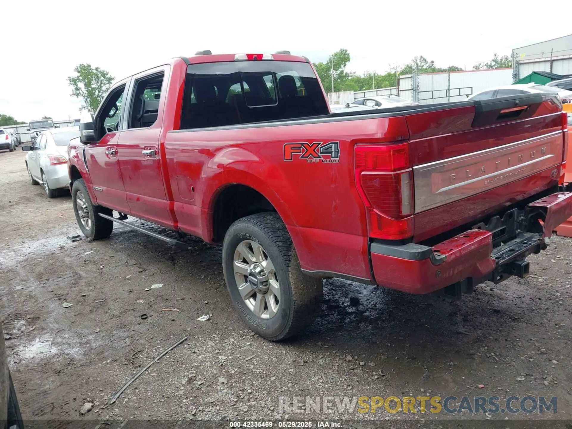 3 Photograph of a damaged car 1FT7W2BT0NED04388 FORD F-250 2022