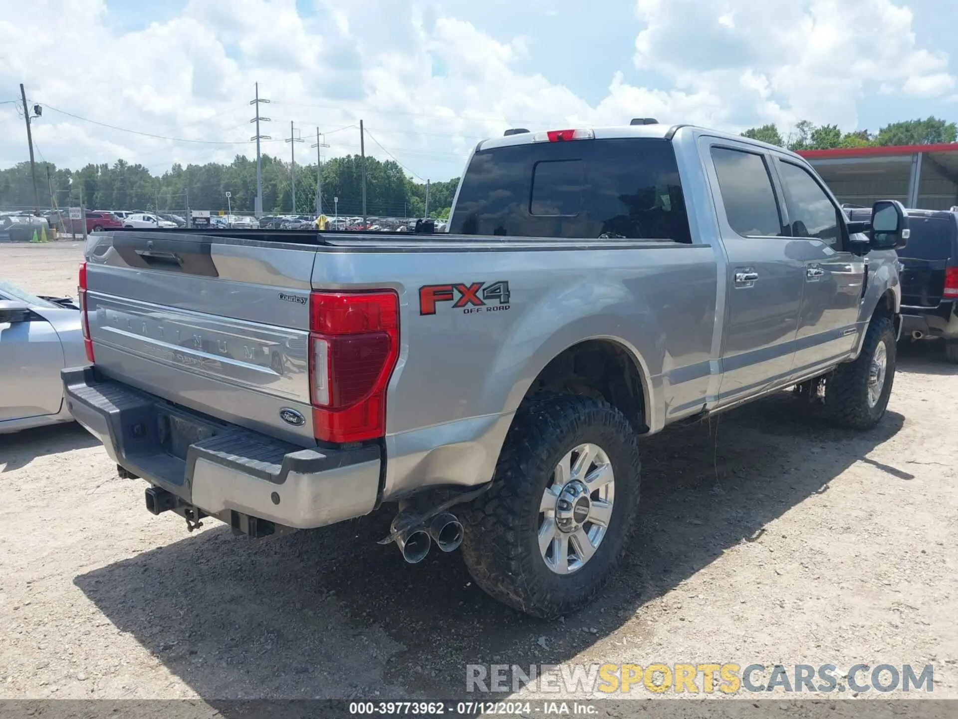 4 Photograph of a damaged car 1FT7W2BT0NED29288 FORD F-250 2022