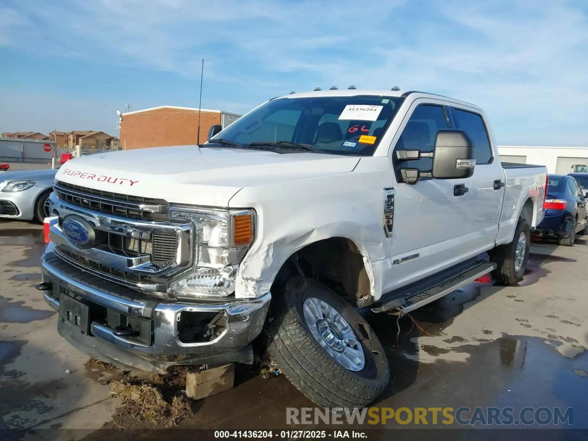2 Photograph of a damaged car 1FT7W2BT9NEE57013 FORD F-250 2022