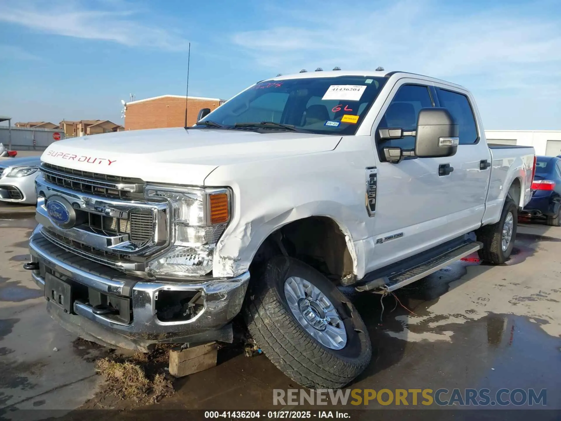 6 Photograph of a damaged car 1FT7W2BT9NEE57013 FORD F-250 2022