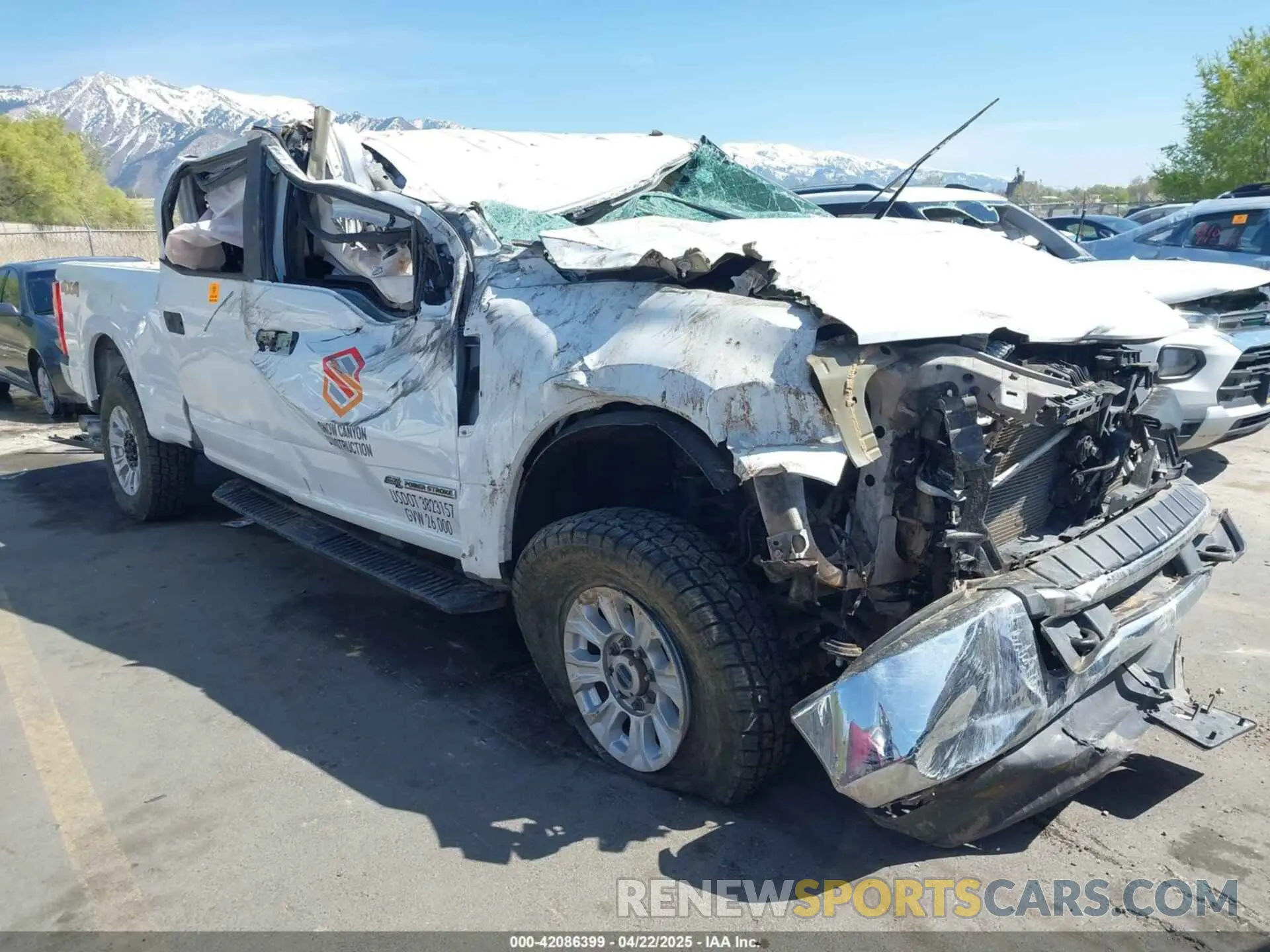 1 Photograph of a damaged car 1FT7W2BT9NEF32163 FORD F-250 2022