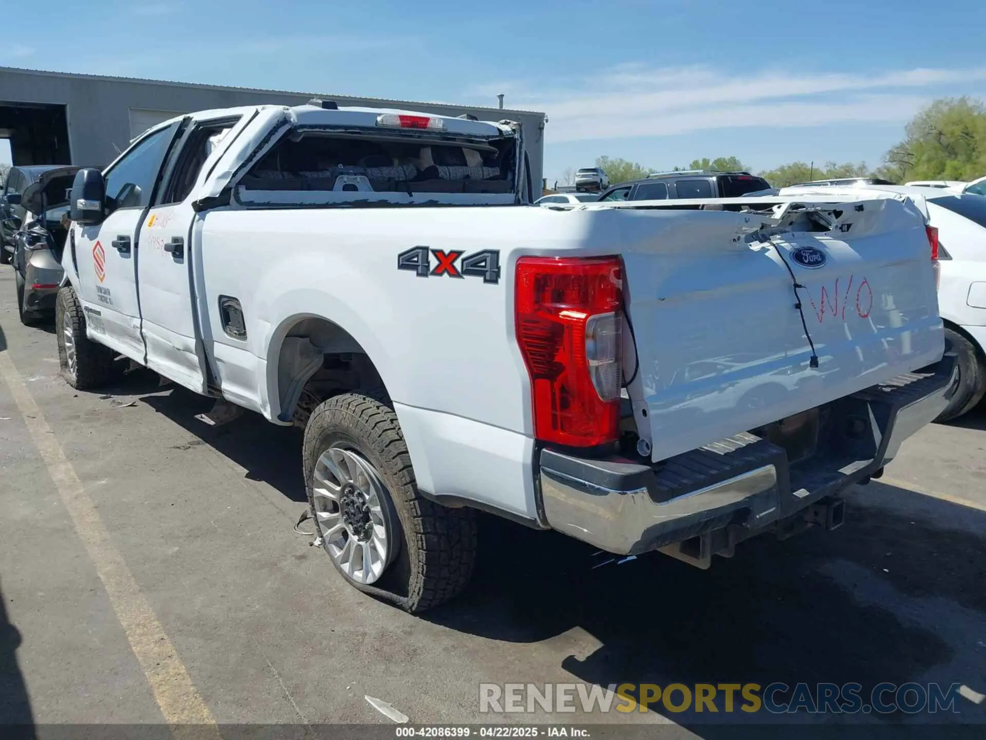 3 Photograph of a damaged car 1FT7W2BT9NEF32163 FORD F-250 2022