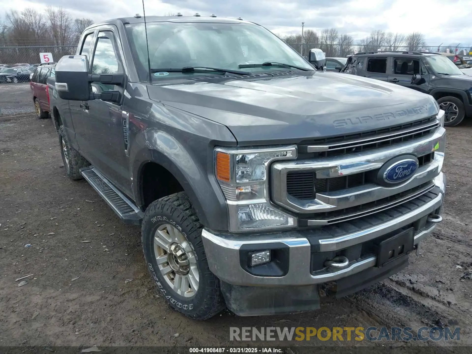 1 Photograph of a damaged car 1FT7X2B68NEC54413 FORD F-250 2022