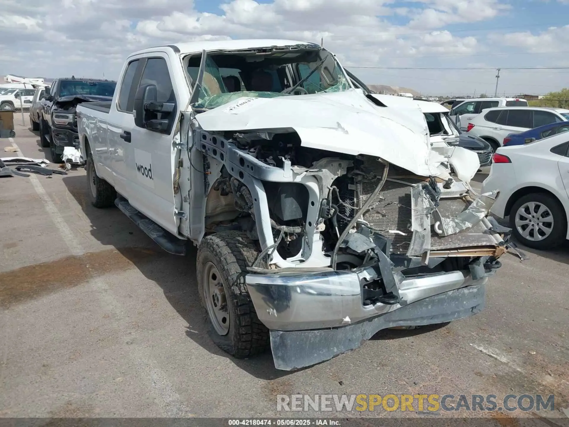 1 Photograph of a damaged car 1FT7X2B6XNED56764 FORD F-250 2022