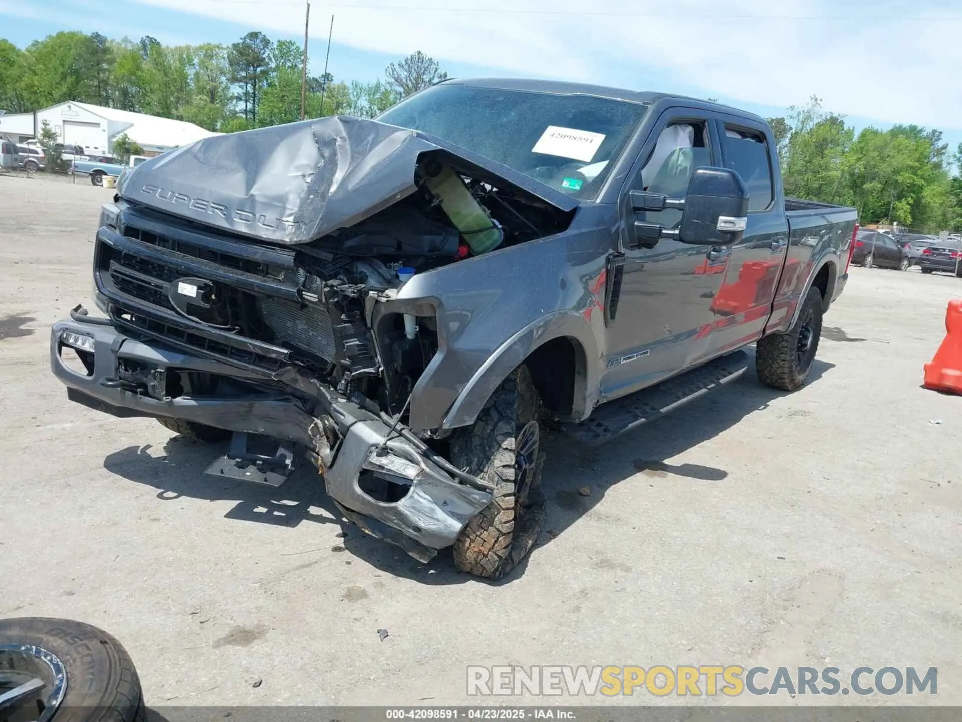 2 Photograph of a damaged car 1FT8W2BT6NEF99226 FORD F-250 2022