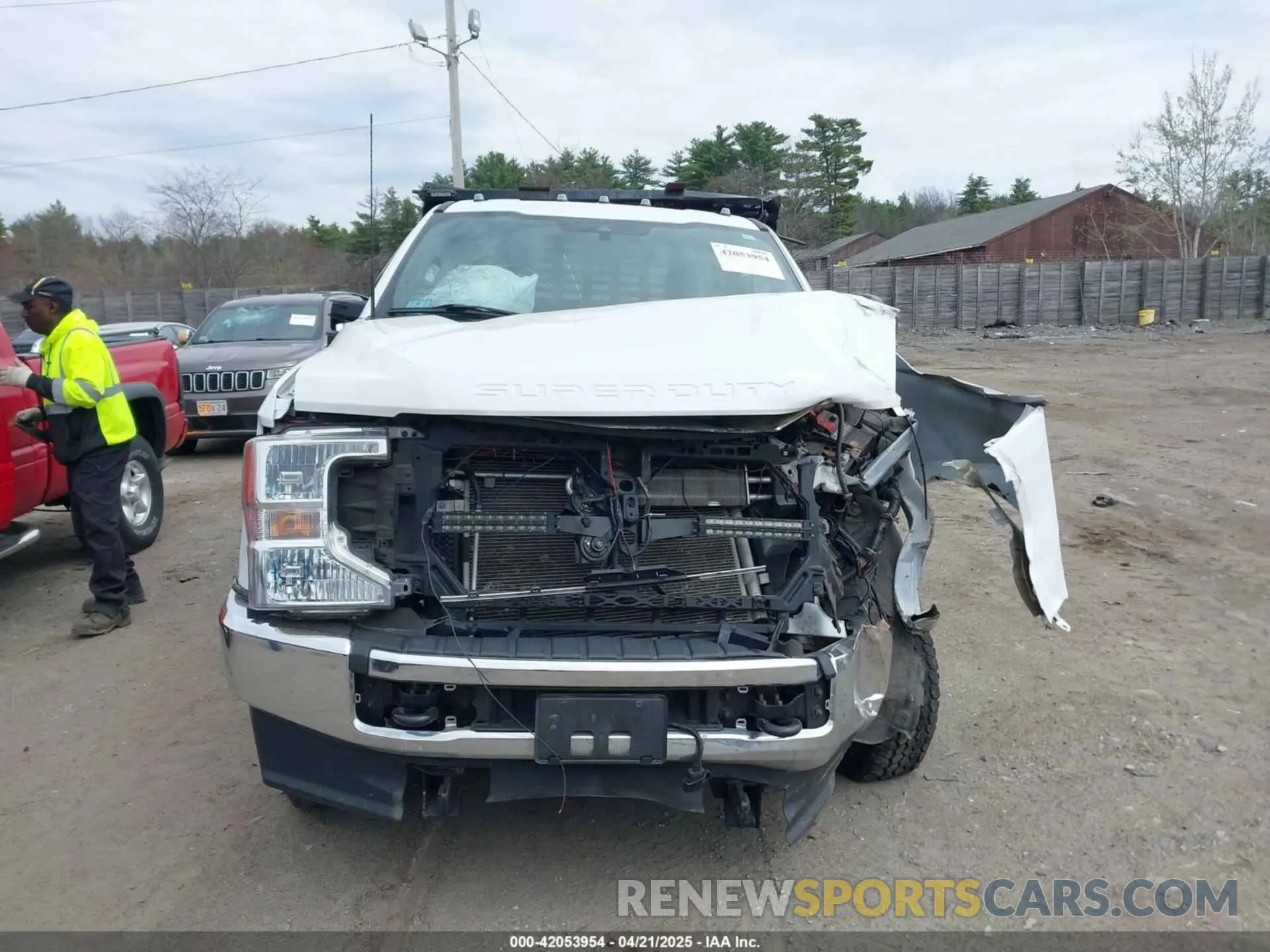 11 Photograph of a damaged car 1FTBF2B67NEE11698 FORD F-250 2022
