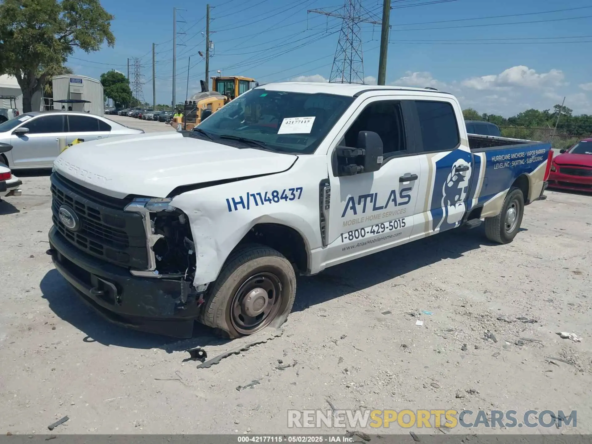 2 Photograph of a damaged car 1FT7W2AA7PEE21923 FORD F-250 2023