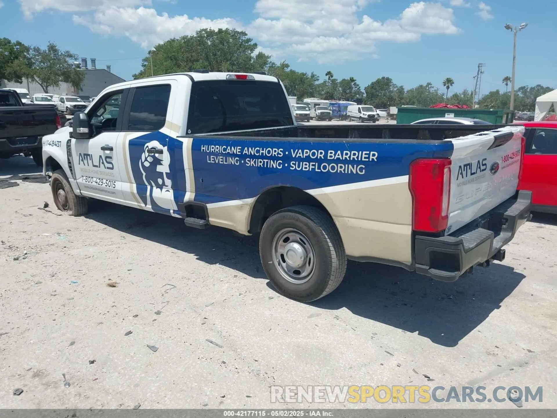 3 Photograph of a damaged car 1FT7W2AA7PEE21923 FORD F-250 2023