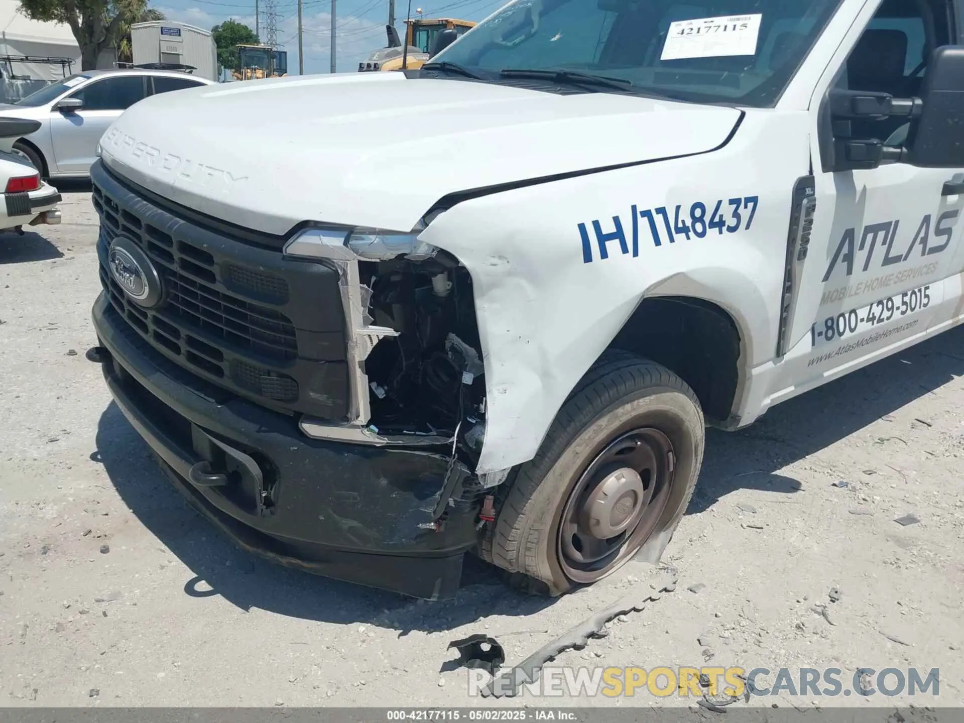 6 Photograph of a damaged car 1FT7W2AA7PEE21923 FORD F-250 2023