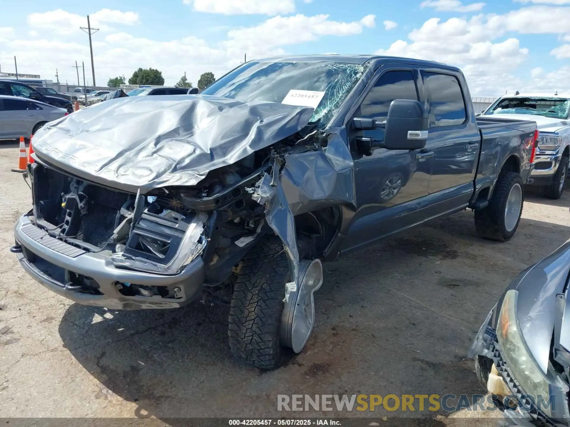 2 Photograph of a damaged car 1FT8W2BNXPED35835 FORD F-250 2023