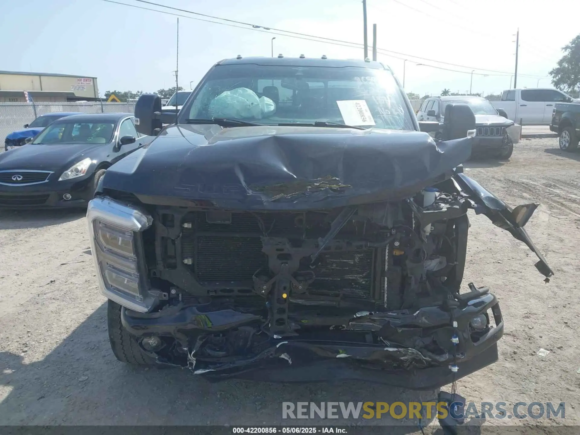 6 Photograph of a damaged car 1FT8W2BT0PED81334 FORD F-250 2023