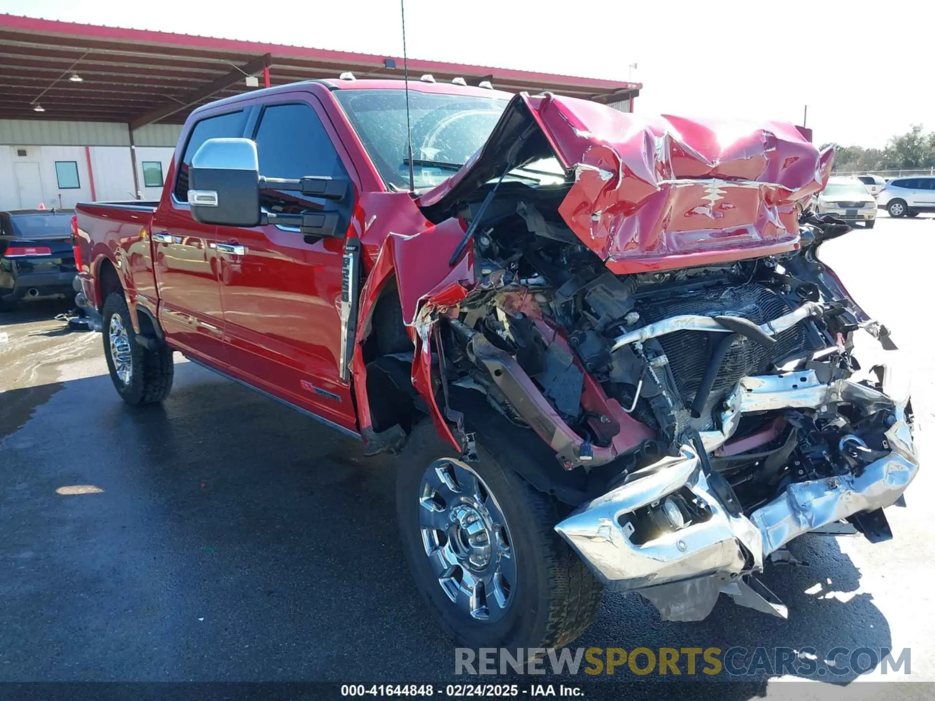 1 Photograph of a damaged car 1FT8W2BM2REC02142 FORD F-250 2024