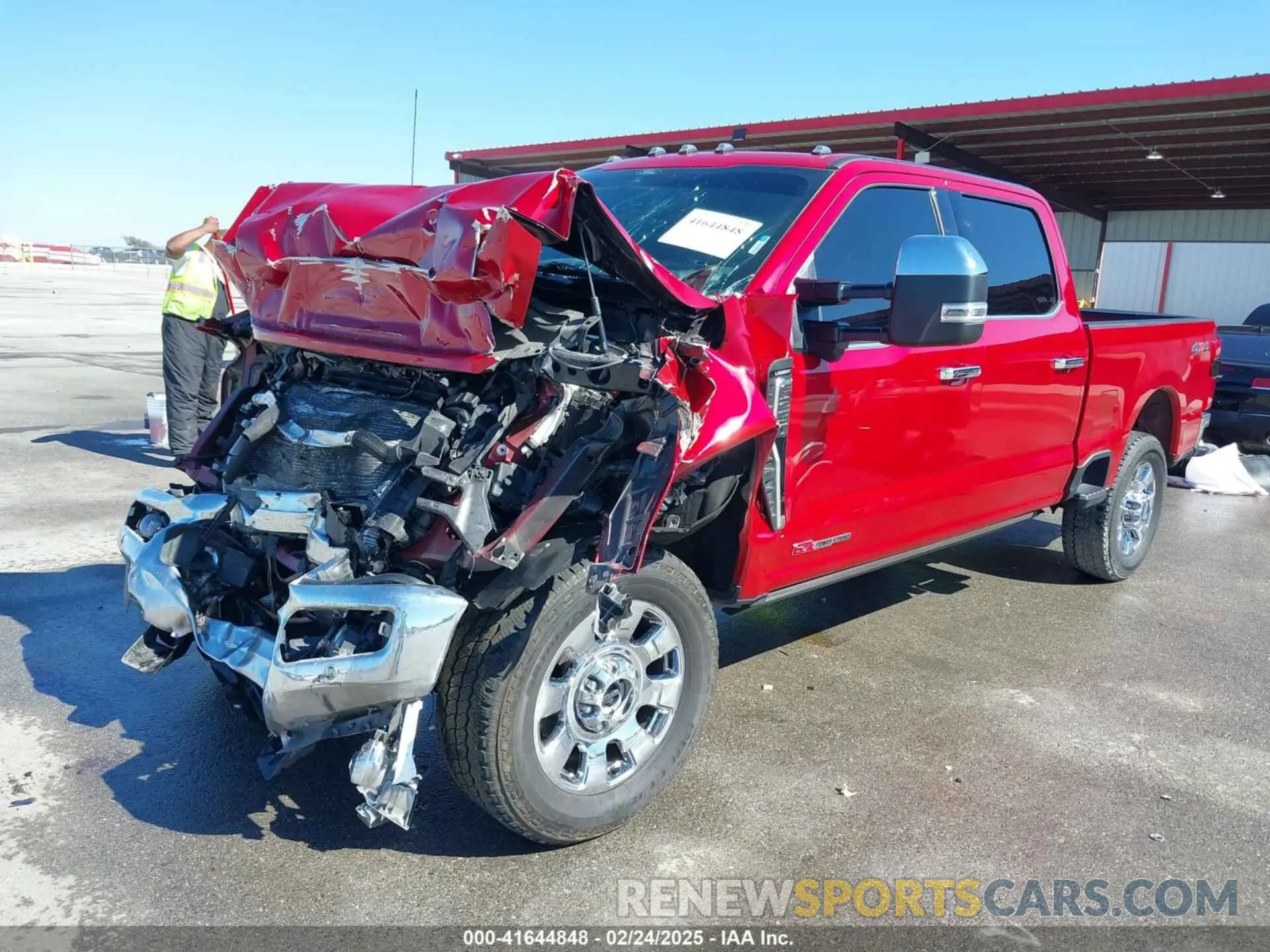 2 Photograph of a damaged car 1FT8W2BM2REC02142 FORD F-250 2024