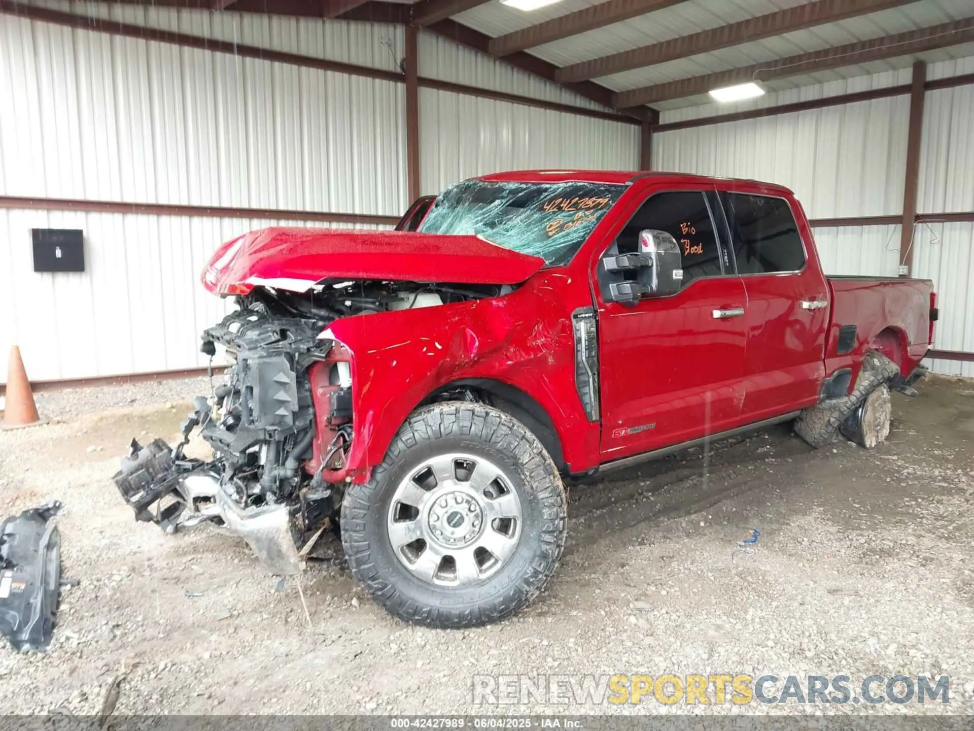 2 Photograph of a damaged car 1FT8W2BM2REF81904 FORD F-250 2024
