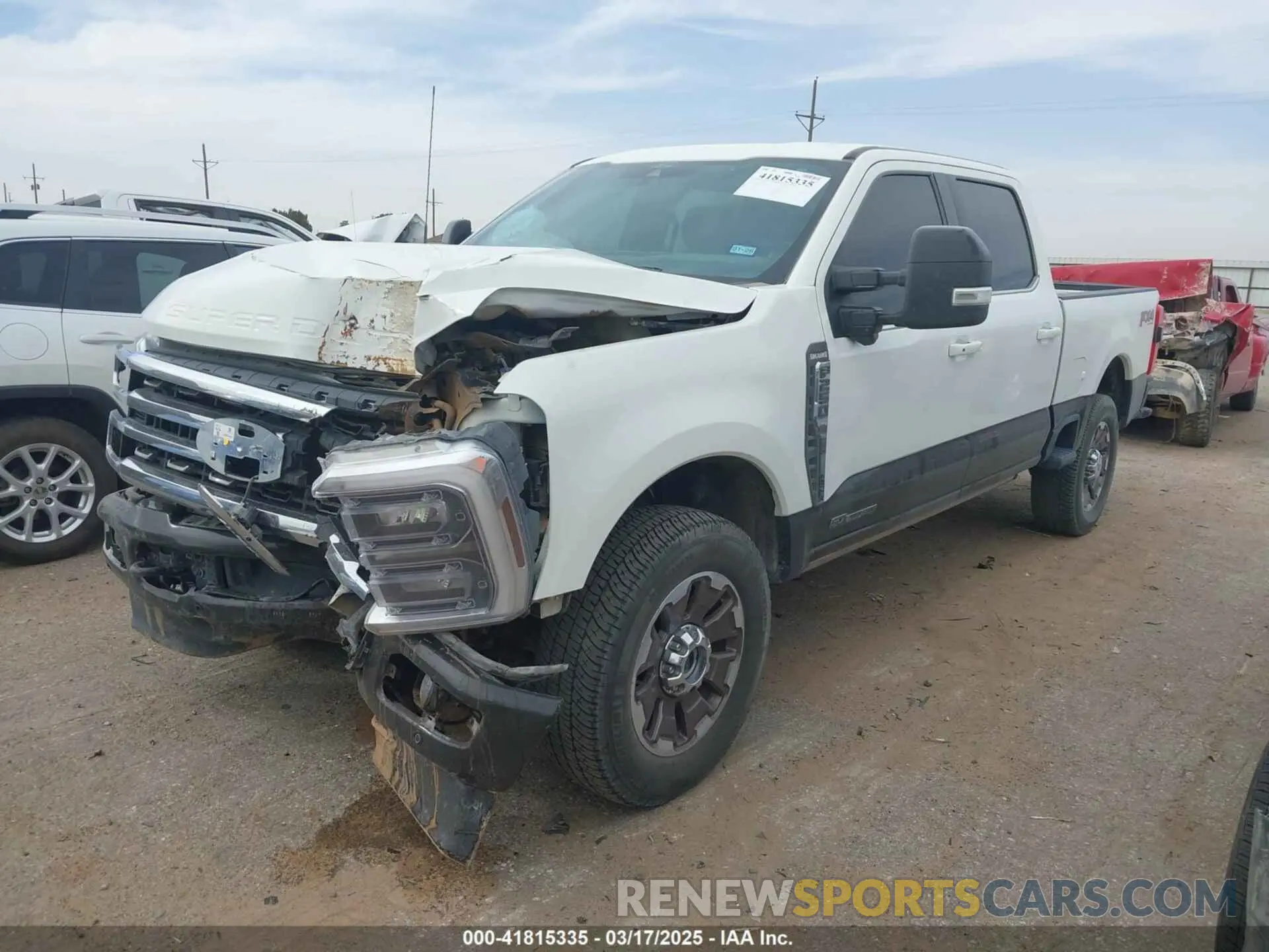 2 Photograph of a damaged car 1FT8W2BT0REC25880 FORD F-250 2024