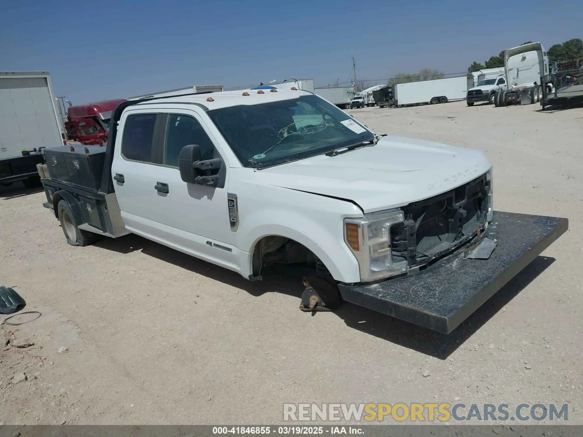 1 Photograph of a damaged car 1FD8W3CT7KEG48655 FORD F-350 2019