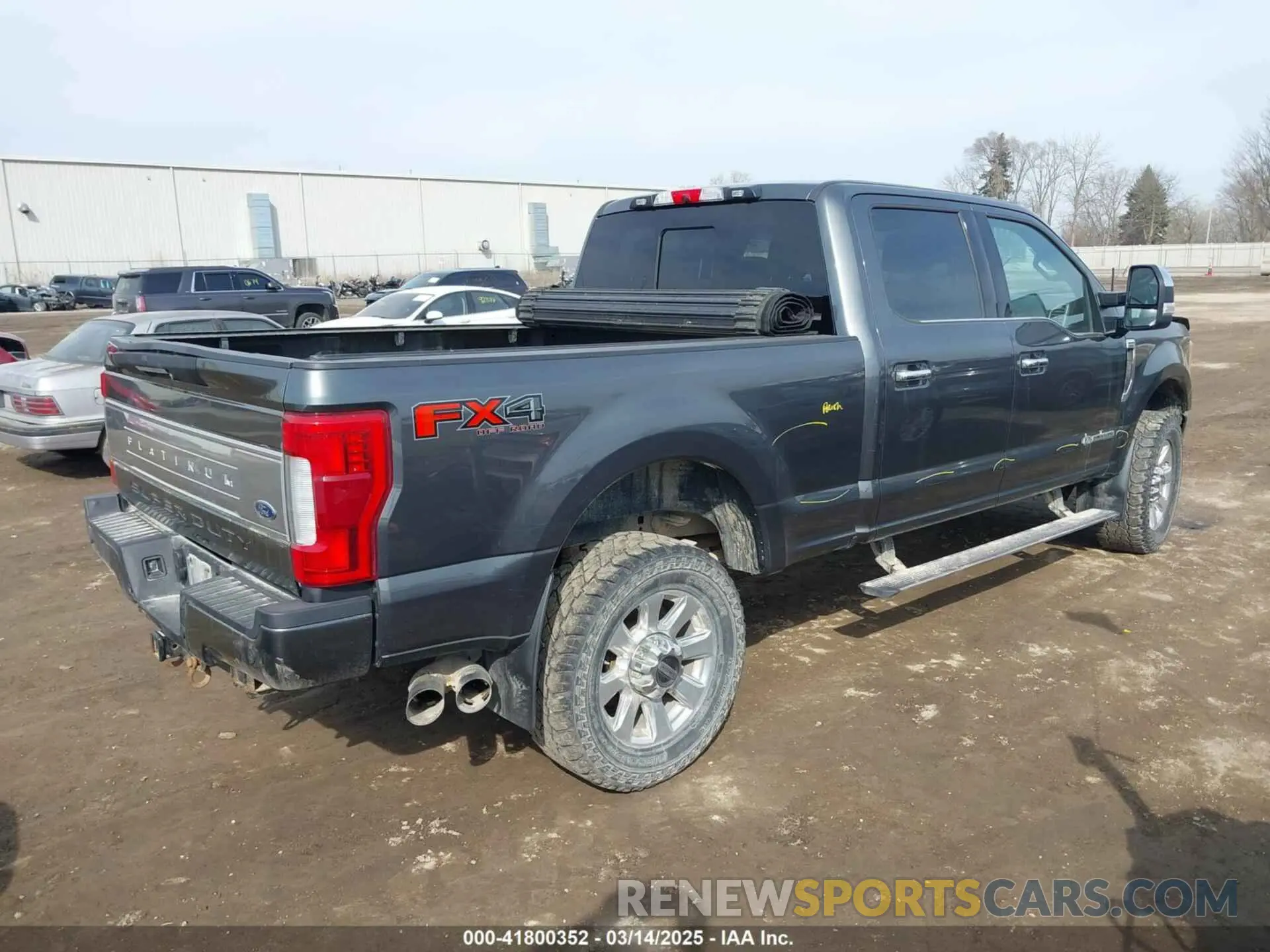 4 Photograph of a damaged car 1FT8W3BT7KEF76443 FORD F-350 2019