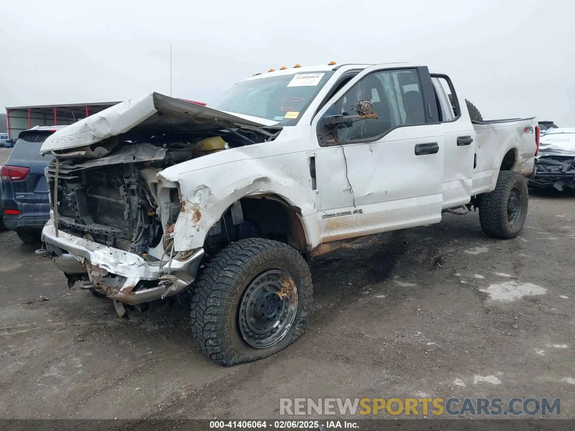 2 Photograph of a damaged car 1FT8W3BT8KEE02526 FORD F-350 2019