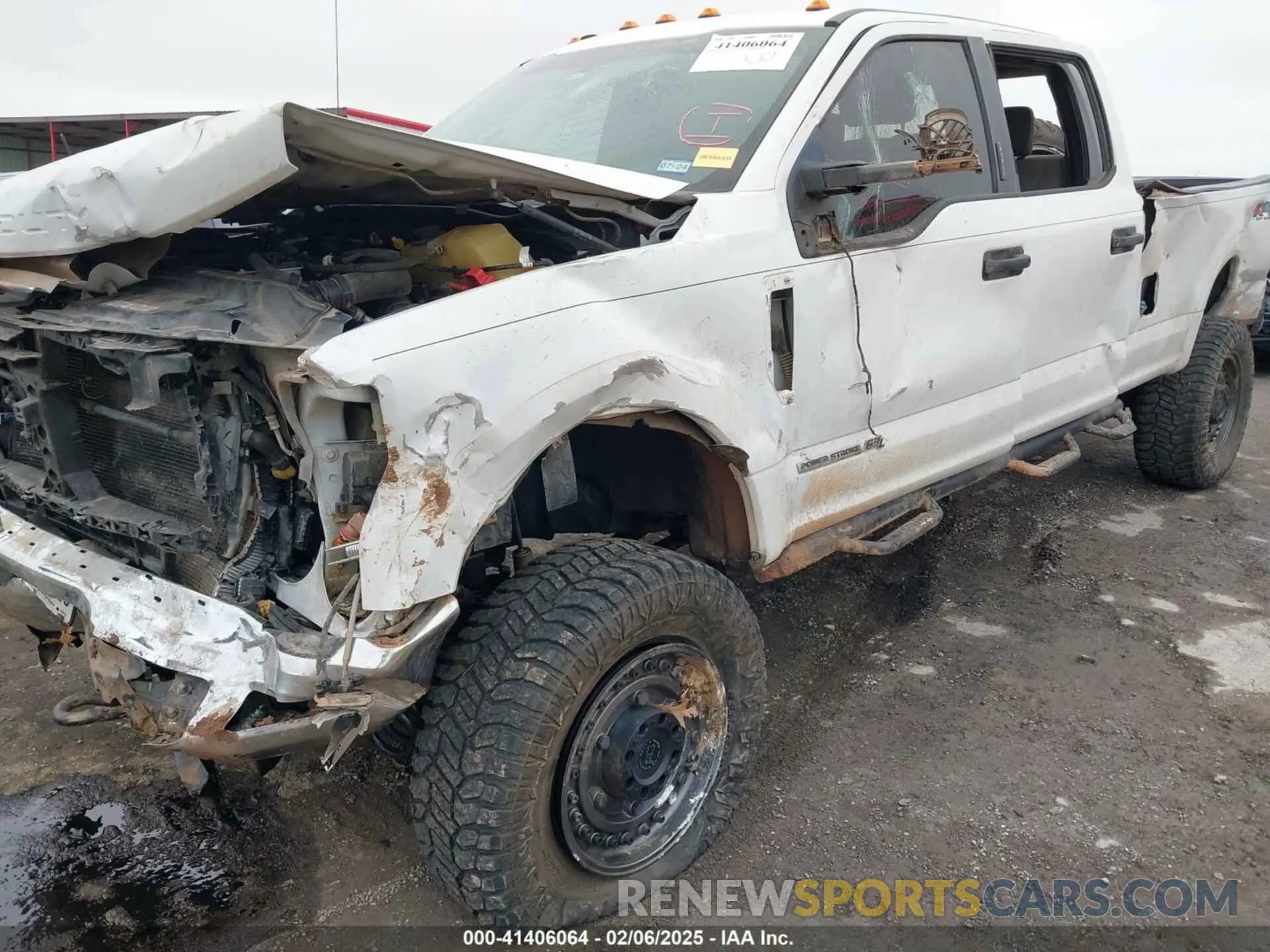6 Photograph of a damaged car 1FT8W3BT8KEE02526 FORD F-350 2019