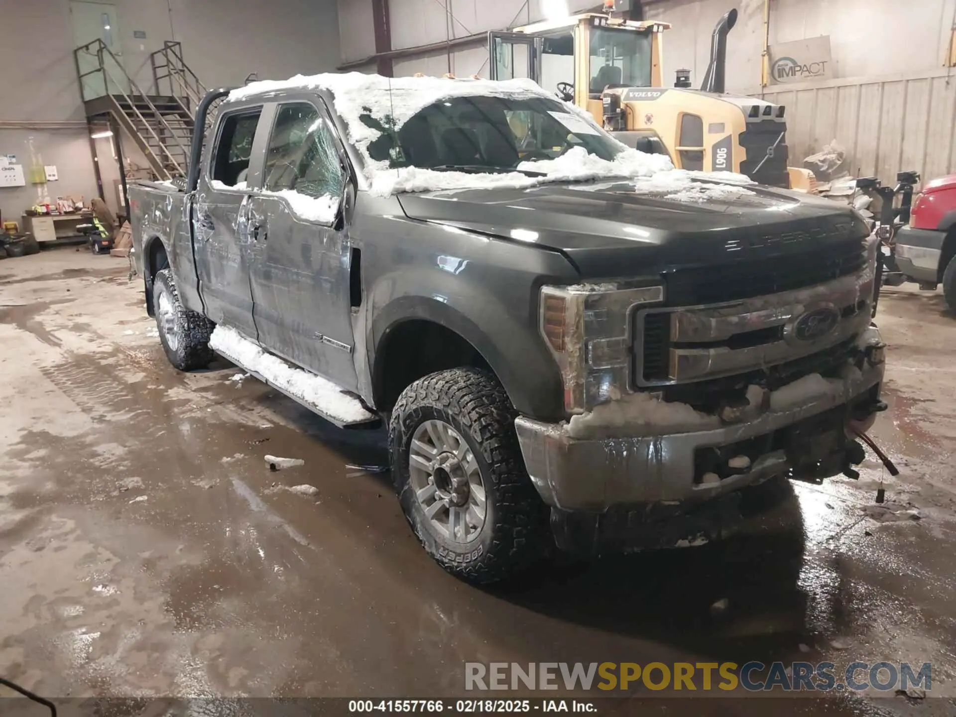 1 Photograph of a damaged car 1FT8W3BT8KEE70454 FORD F-350 2019