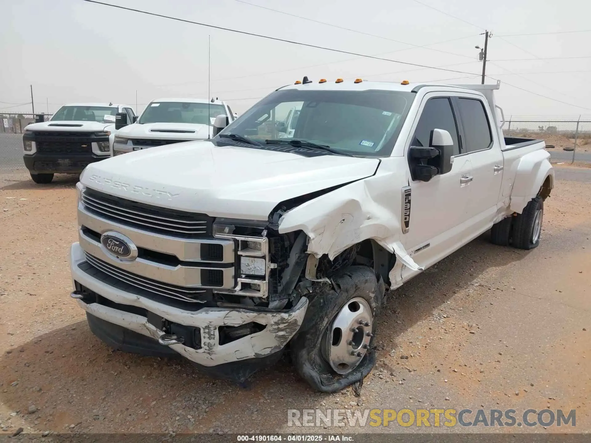 2 Photograph of a damaged car 1FT8W3DT5KED92907 FORD F-350 2019
