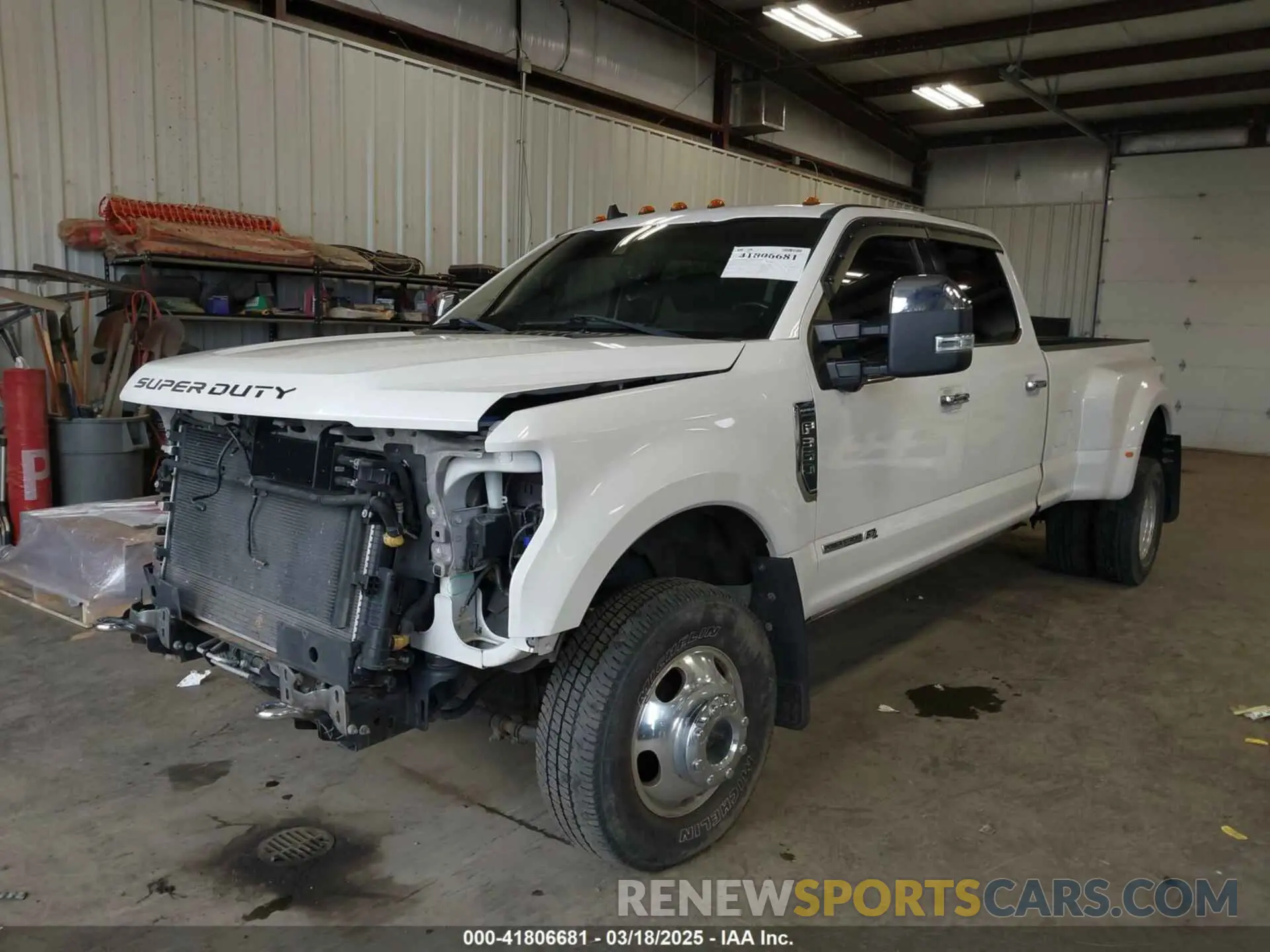 2 Photograph of a damaged car 1FT8W3DT7KED12877 FORD F-350 2019