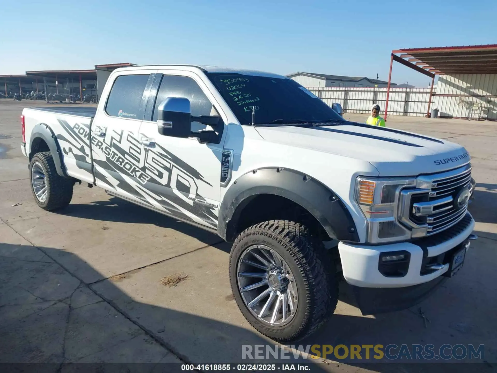 1 Photograph of a damaged car 1FT8W3BT1LEE14924 FORD F-350 2020