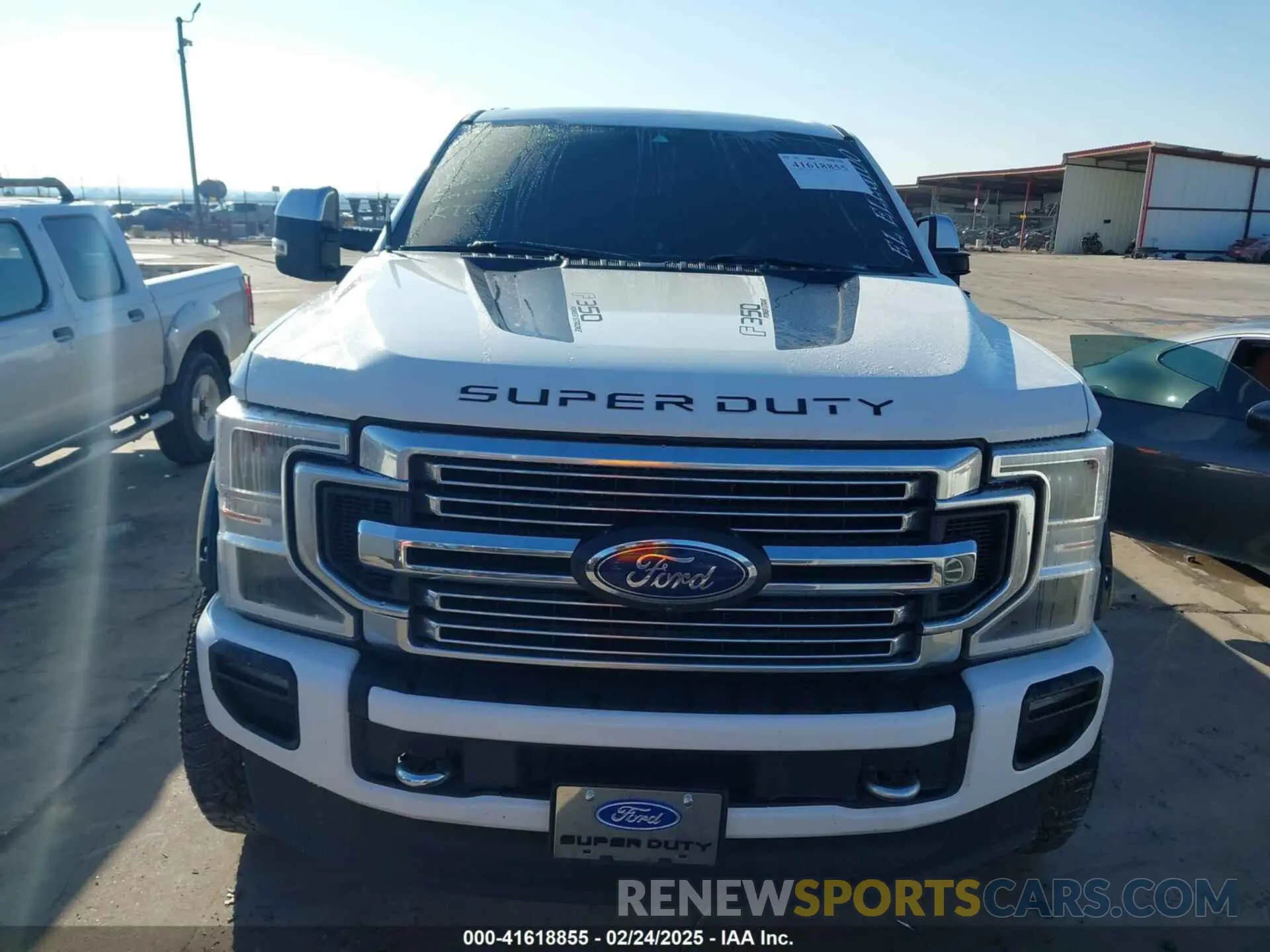 11 Photograph of a damaged car 1FT8W3BT1LEE14924 FORD F-350 2020