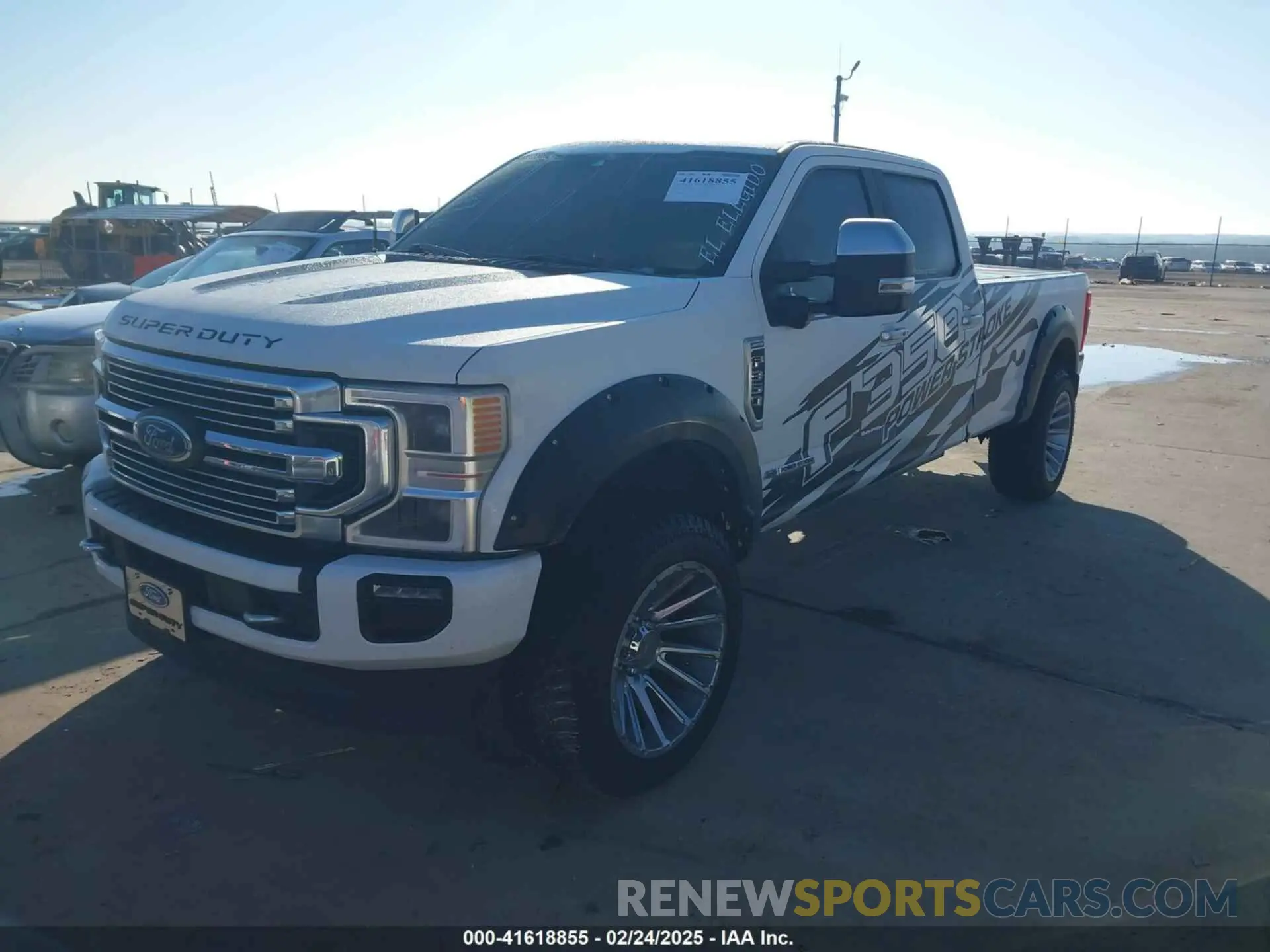 2 Photograph of a damaged car 1FT8W3BT1LEE14924 FORD F-350 2020
