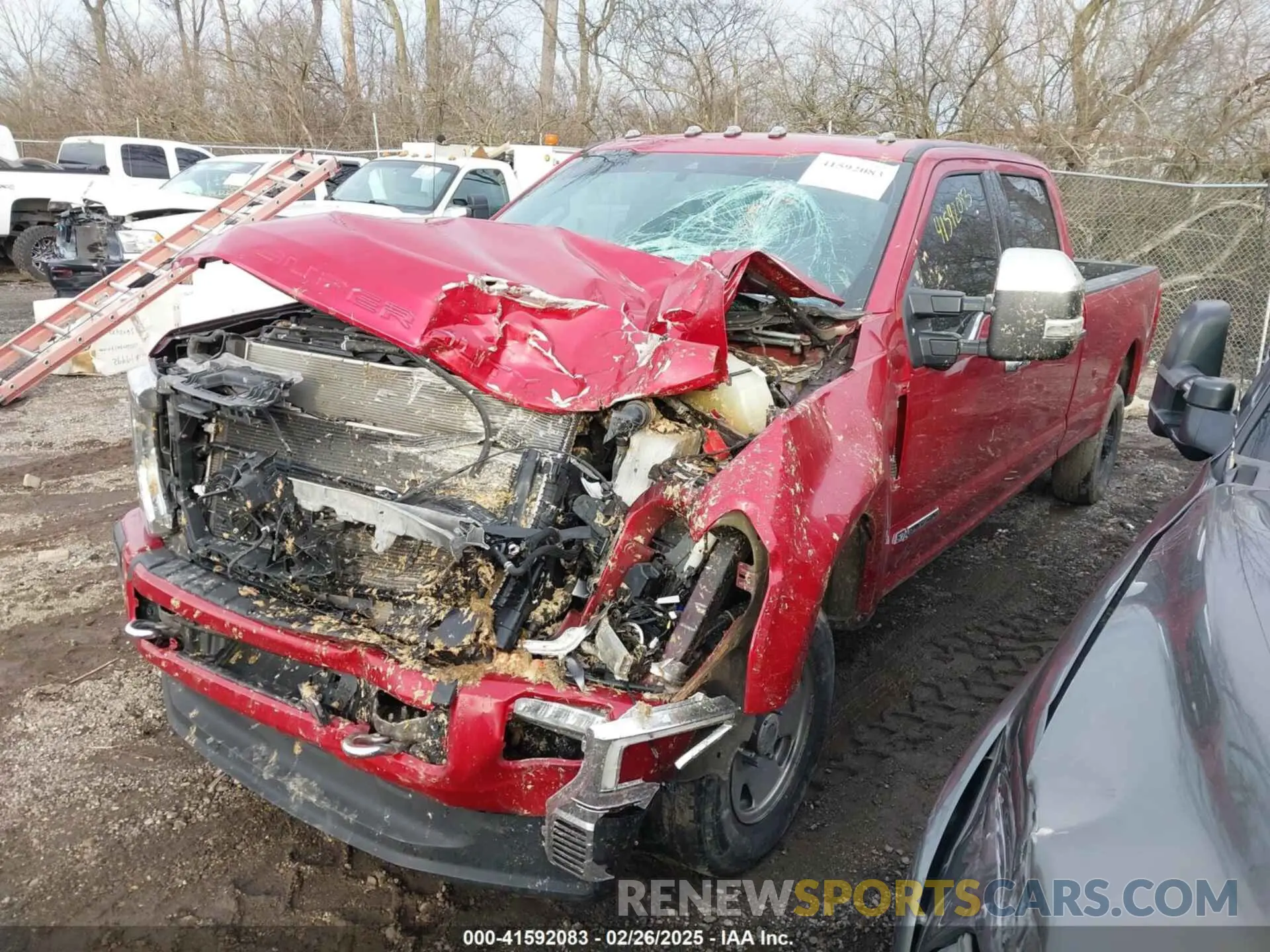 2 Photograph of a damaged car 1FT8W3BT2LEE17640 FORD F-350 2020