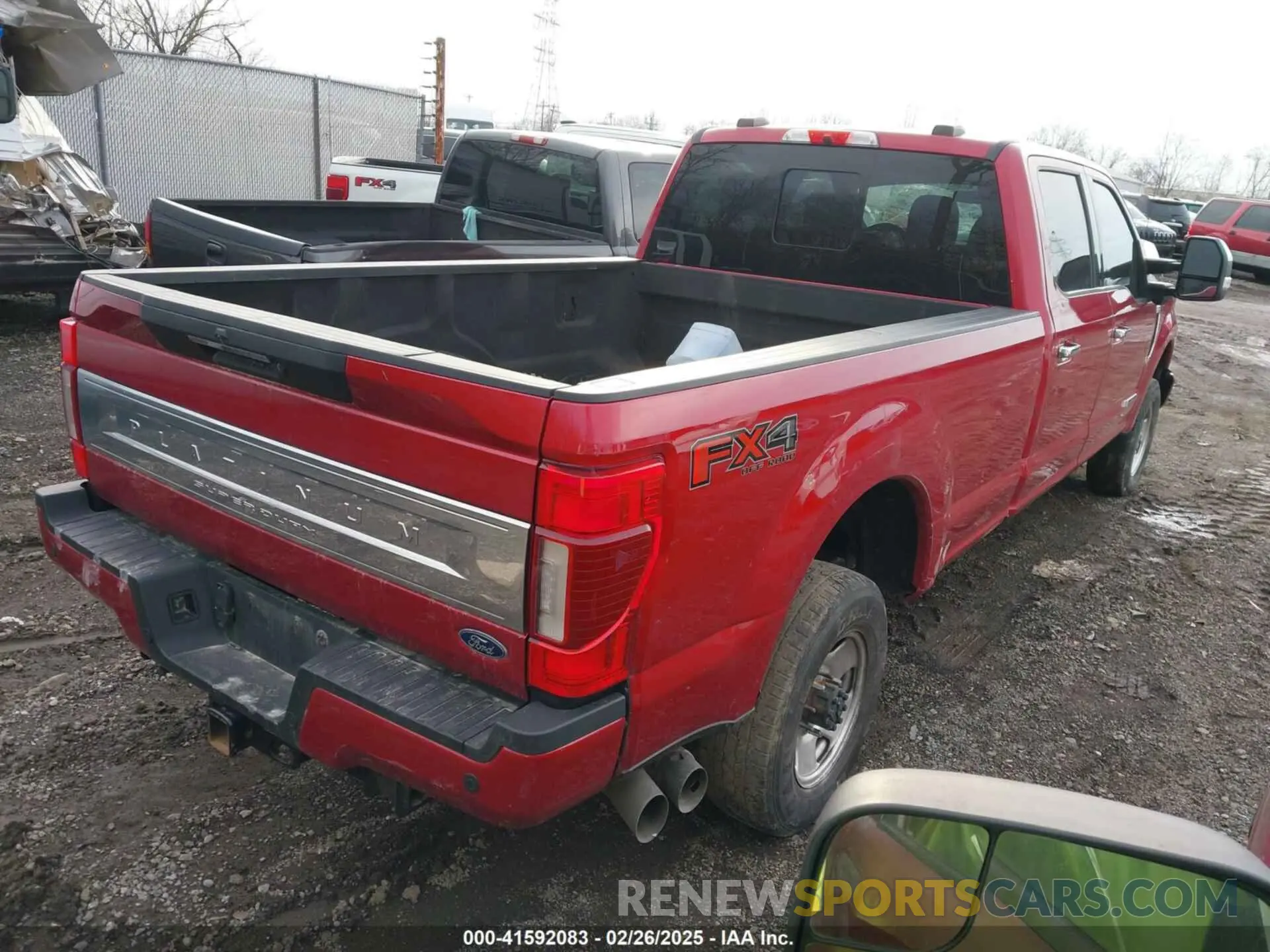 4 Photograph of a damaged car 1FT8W3BT2LEE17640 FORD F-350 2020