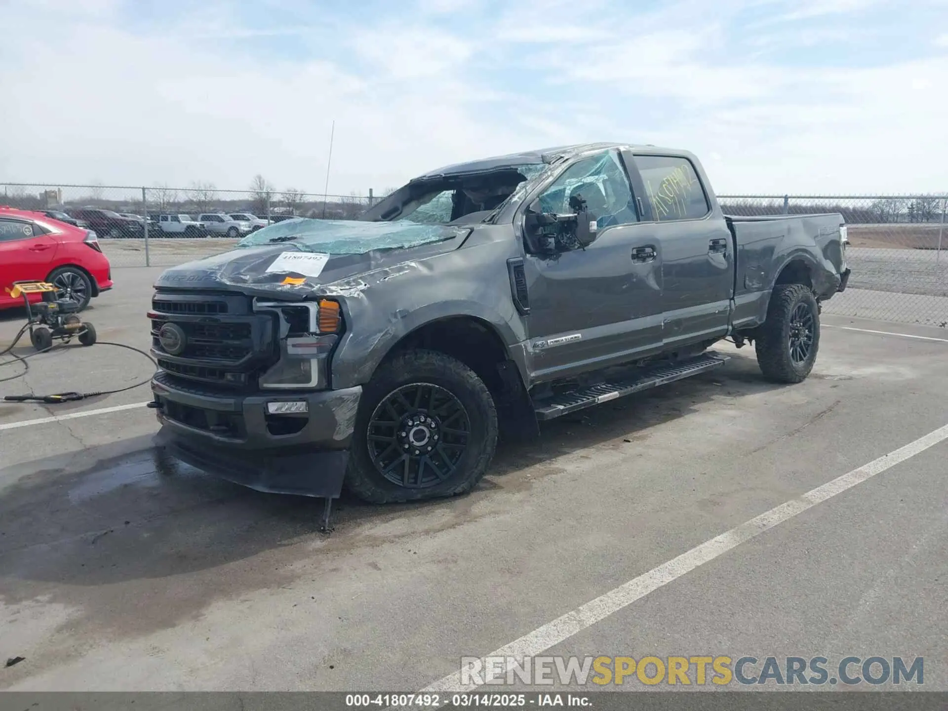 2 Photograph of a damaged car 1FT8W3BT9LED58165 FORD F-350 2020