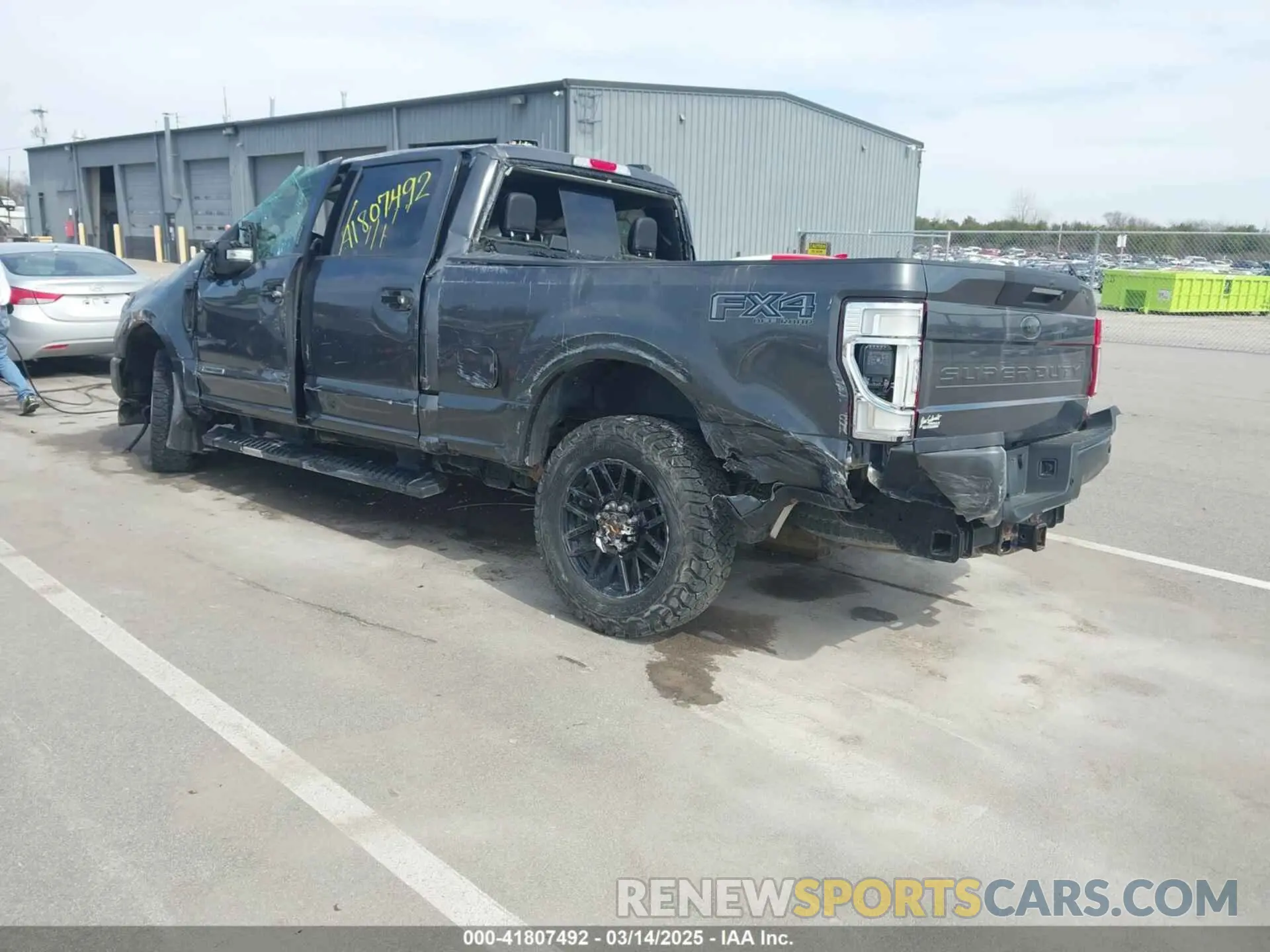 3 Photograph of a damaged car 1FT8W3BT9LED58165 FORD F-350 2020