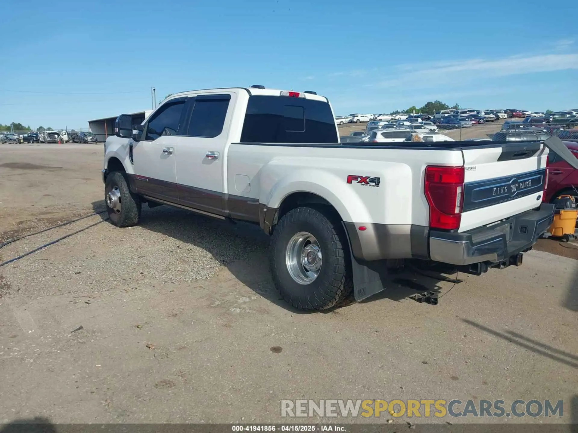3 Photograph of a damaged car 1FT8W3DT8LEC91491 FORD F-350 2020
