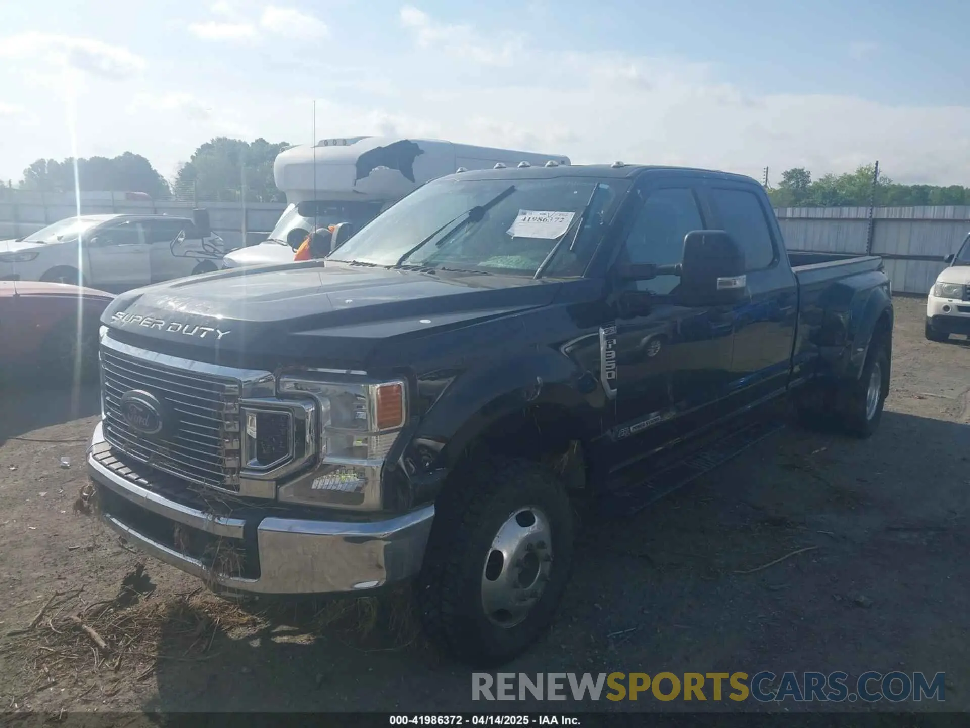 2 Photograph of a damaged car 1FT8W3DT9LEE95555 FORD F-350 2020