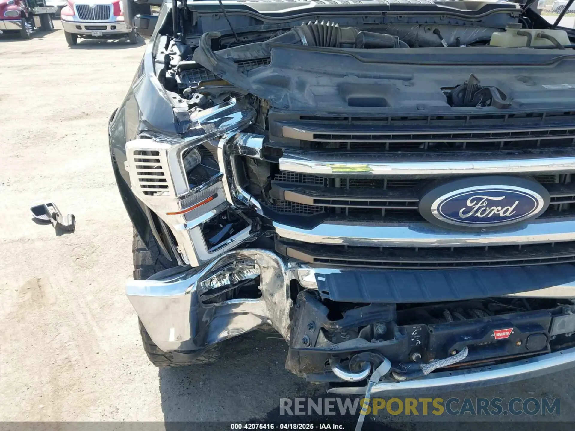 11 Photograph of a damaged car 1FT8W3BNXMEC16653 FORD F-350 2021