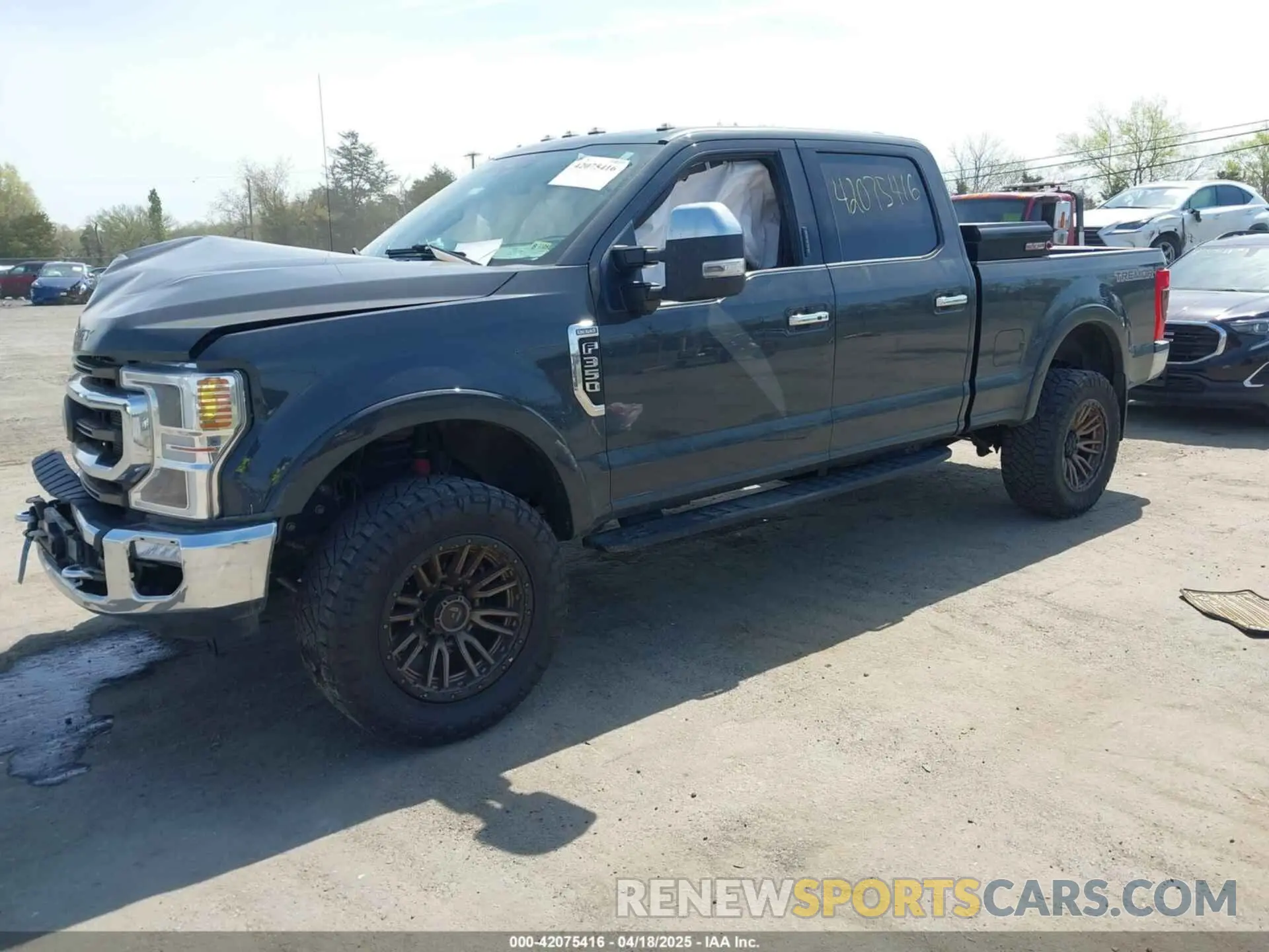 2 Photograph of a damaged car 1FT8W3BNXMEC16653 FORD F-350 2021