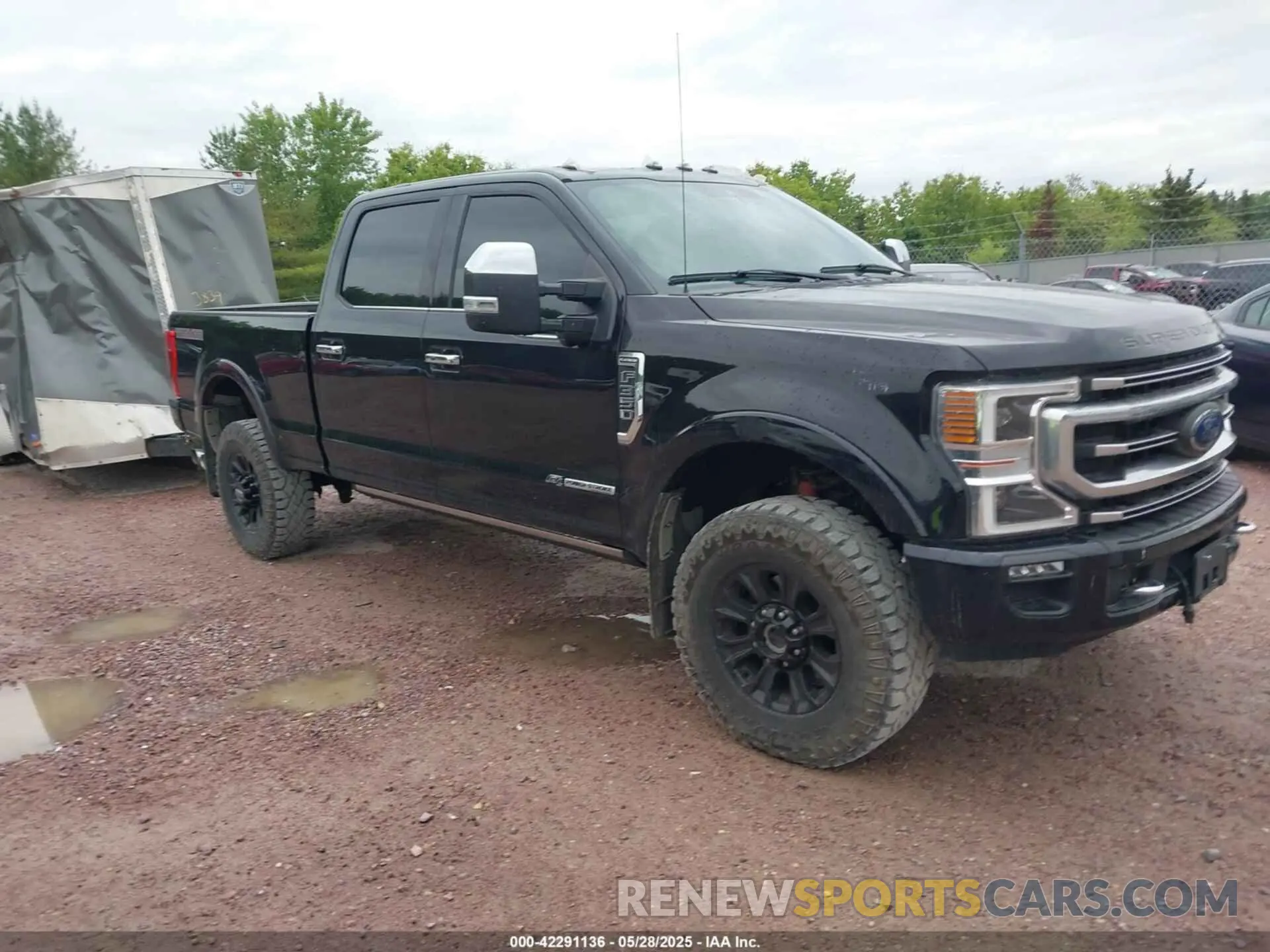 1 Photograph of a damaged car 1FT8W3BT0MEC15896 FORD F-350 2021