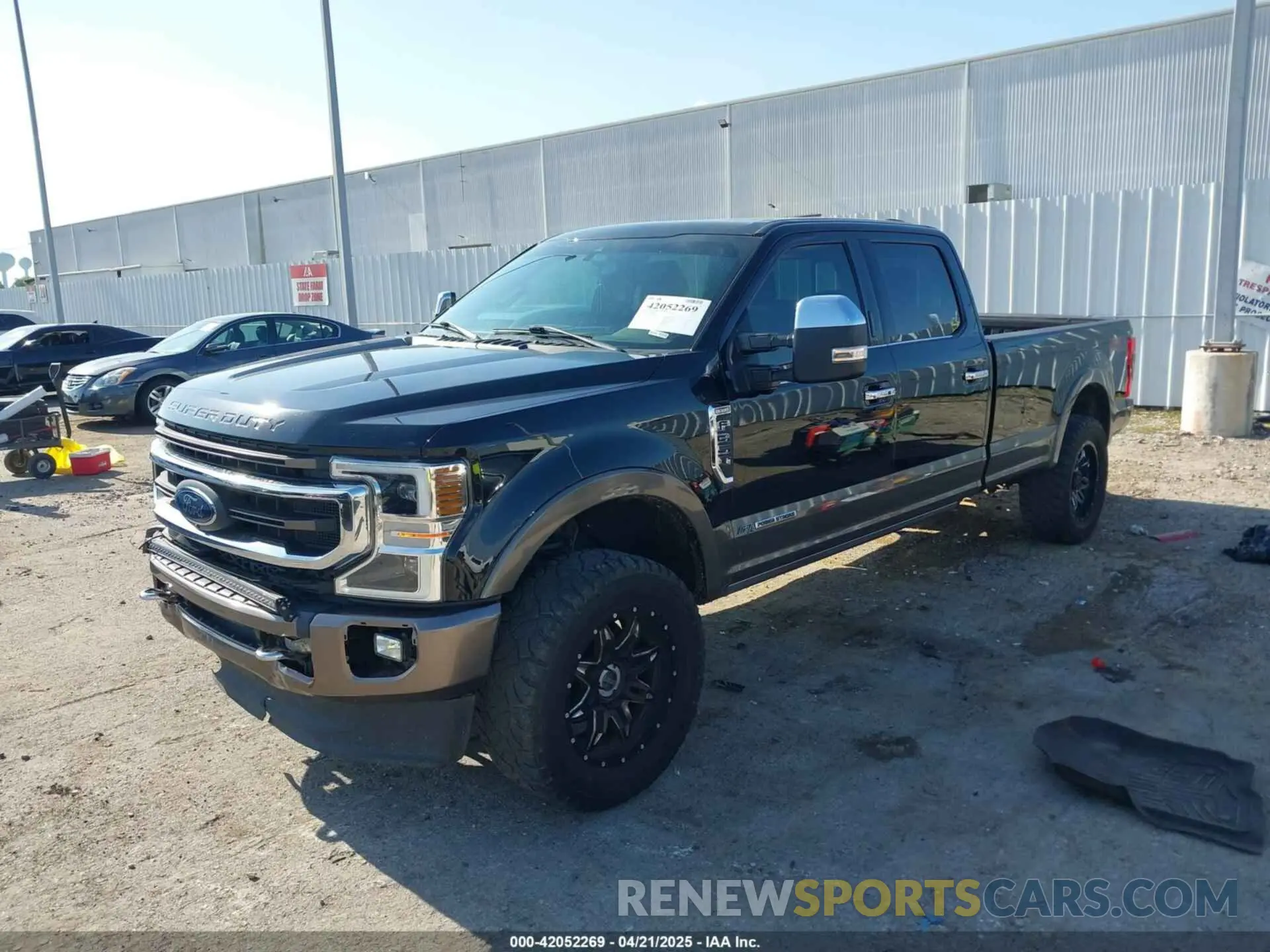 2 Photograph of a damaged car 1FT8W3BT1MEC89537 FORD F-350 2021