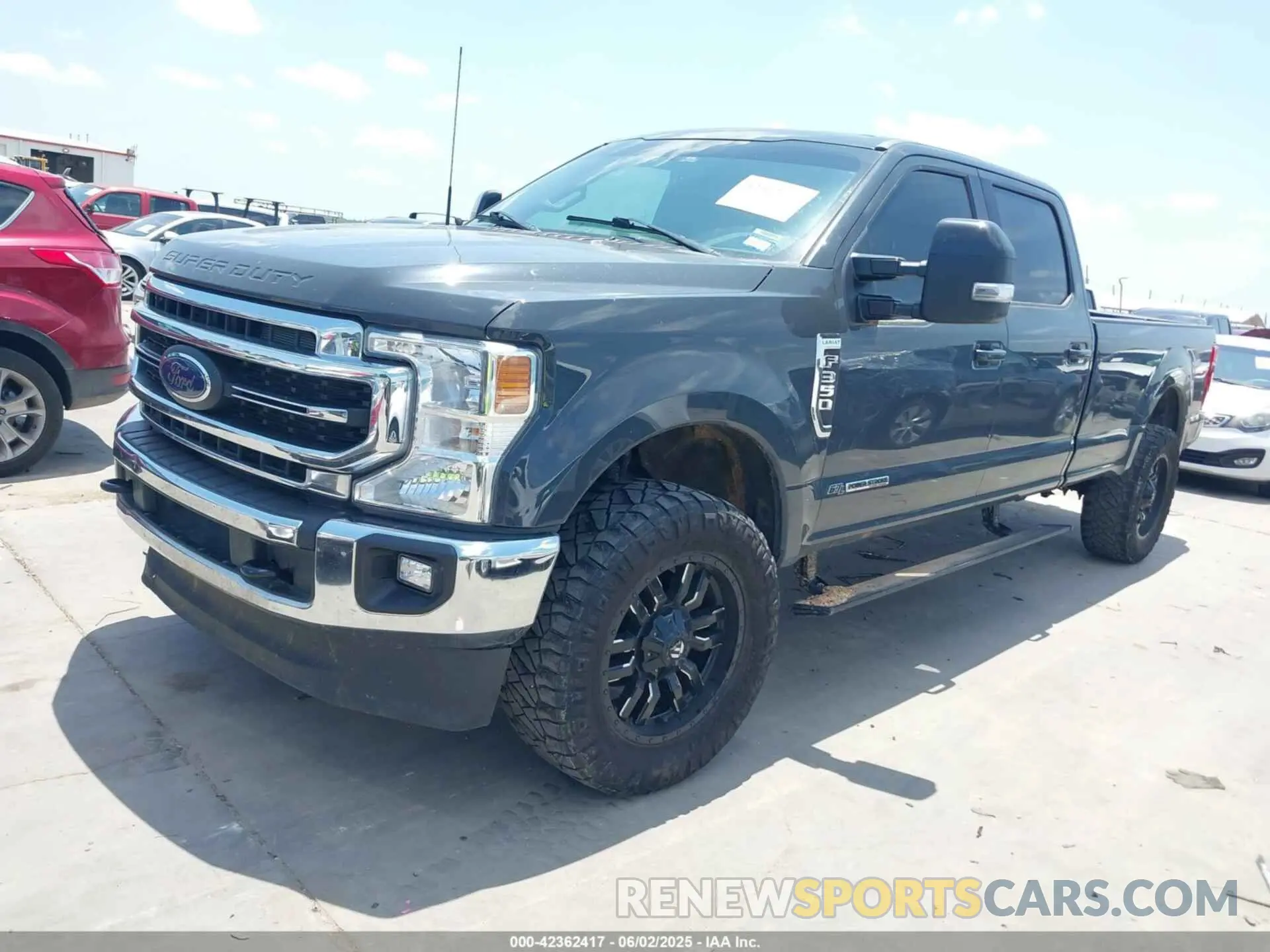 2 Photograph of a damaged car 1FT8W3BT4MEE07547 FORD F-350 2021