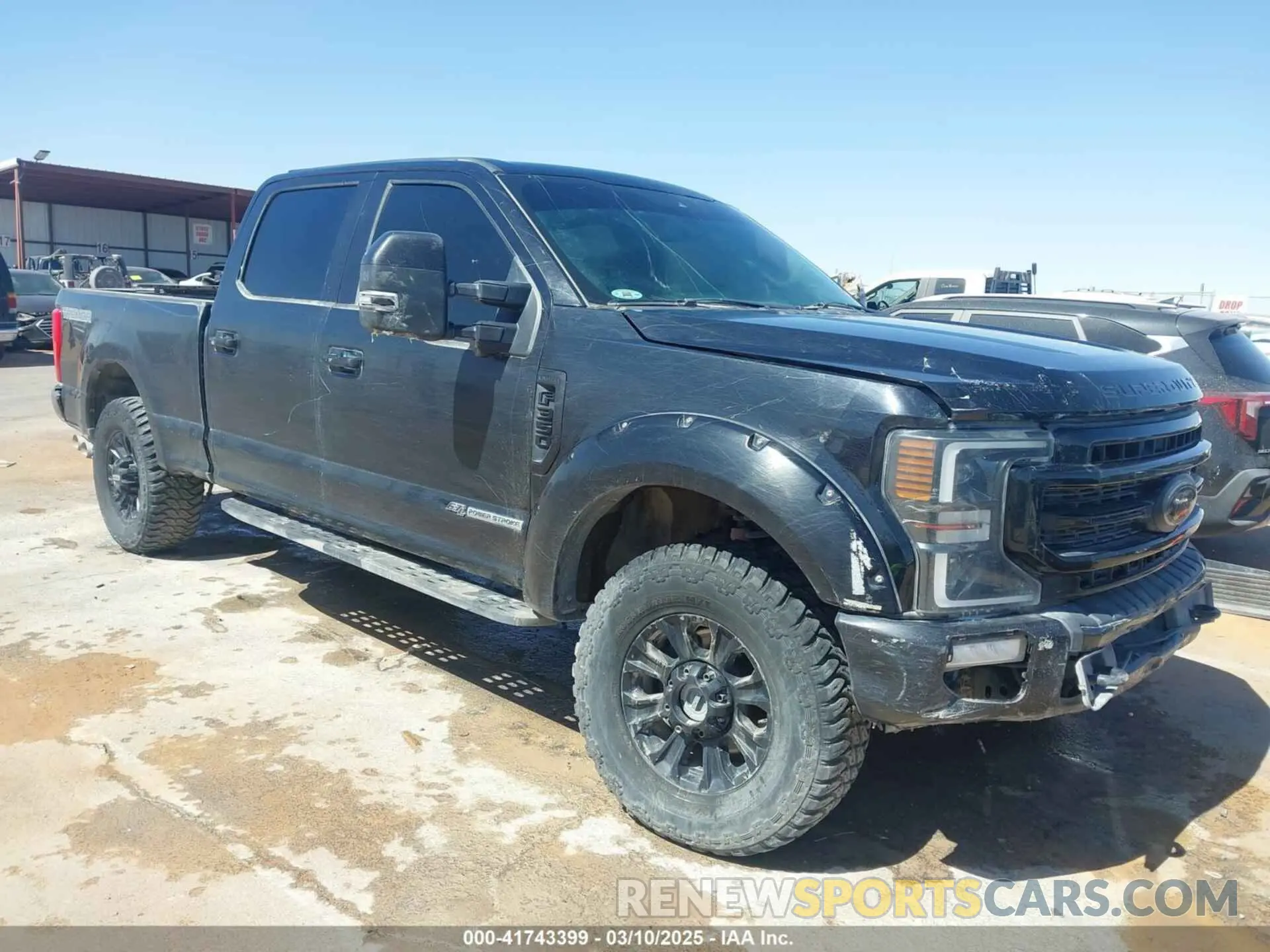 1 Photograph of a damaged car 1FT8W3BTXMEC53636 FORD F-350 2021