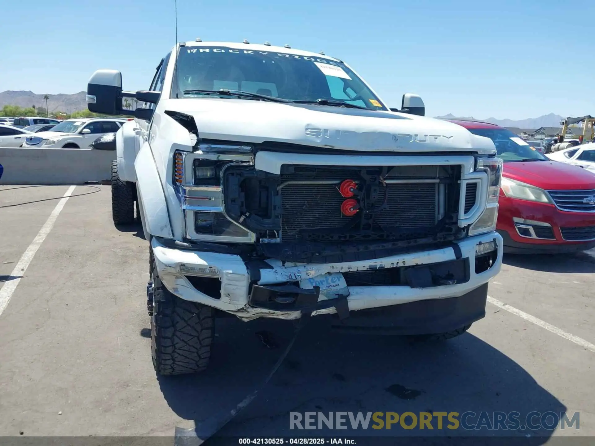 11 Photograph of a damaged car 1FT8W3DT2MED11140 FORD F-350 2021