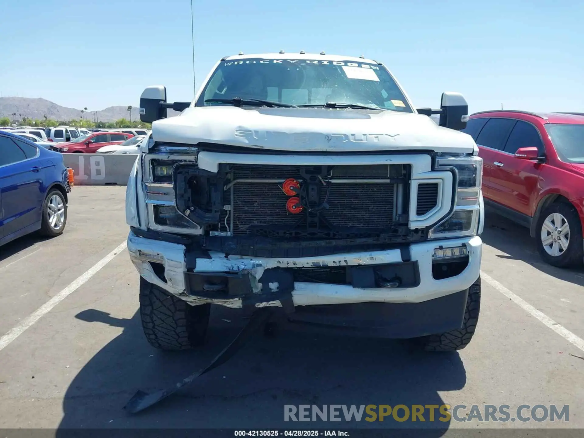13 Photograph of a damaged car 1FT8W3DT2MED11140 FORD F-350 2021
